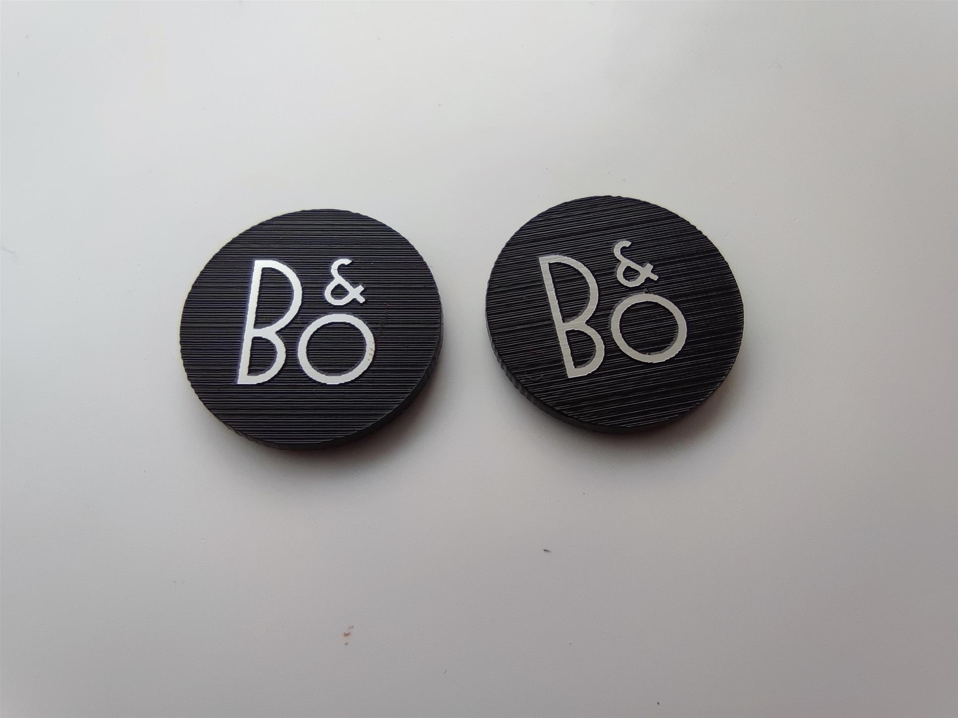 B&O Bang olufsen Siyah logo  - Resim 2