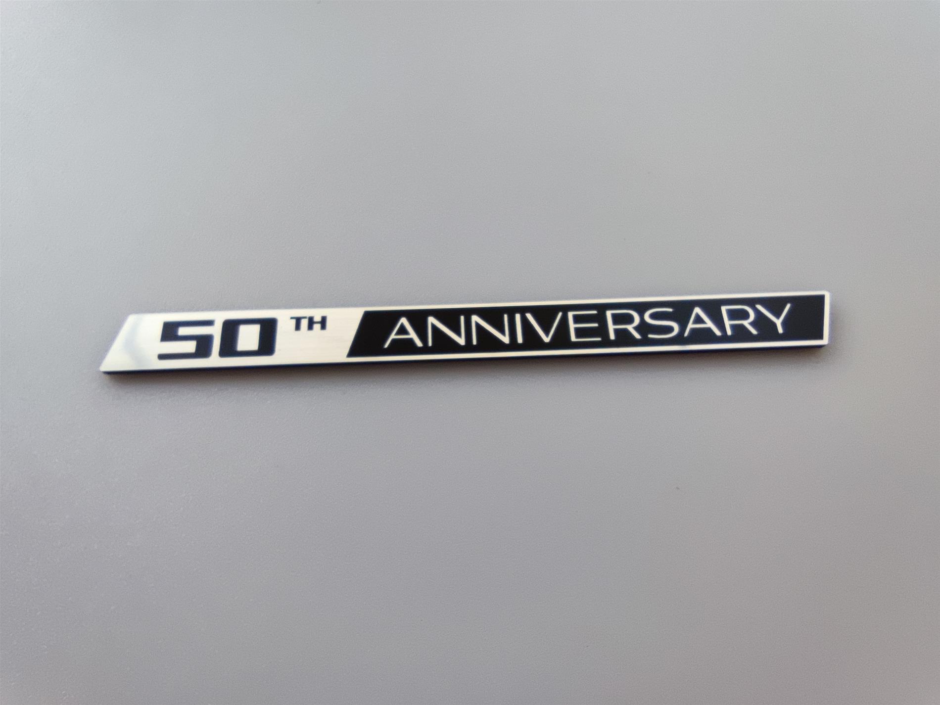 Toyota Corolla 50.th Anniversary etiket corolla 50. yıl etiketi - Resim 2