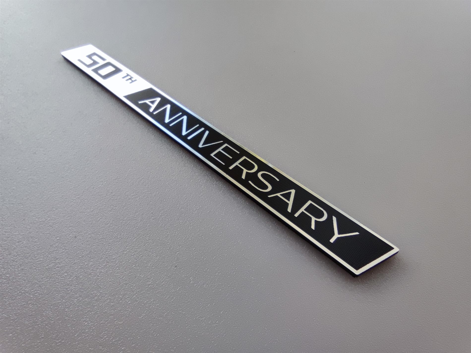 Toyota Corolla 50.th Anniversary etiket corolla 50. yıl etiketi - Resim 3