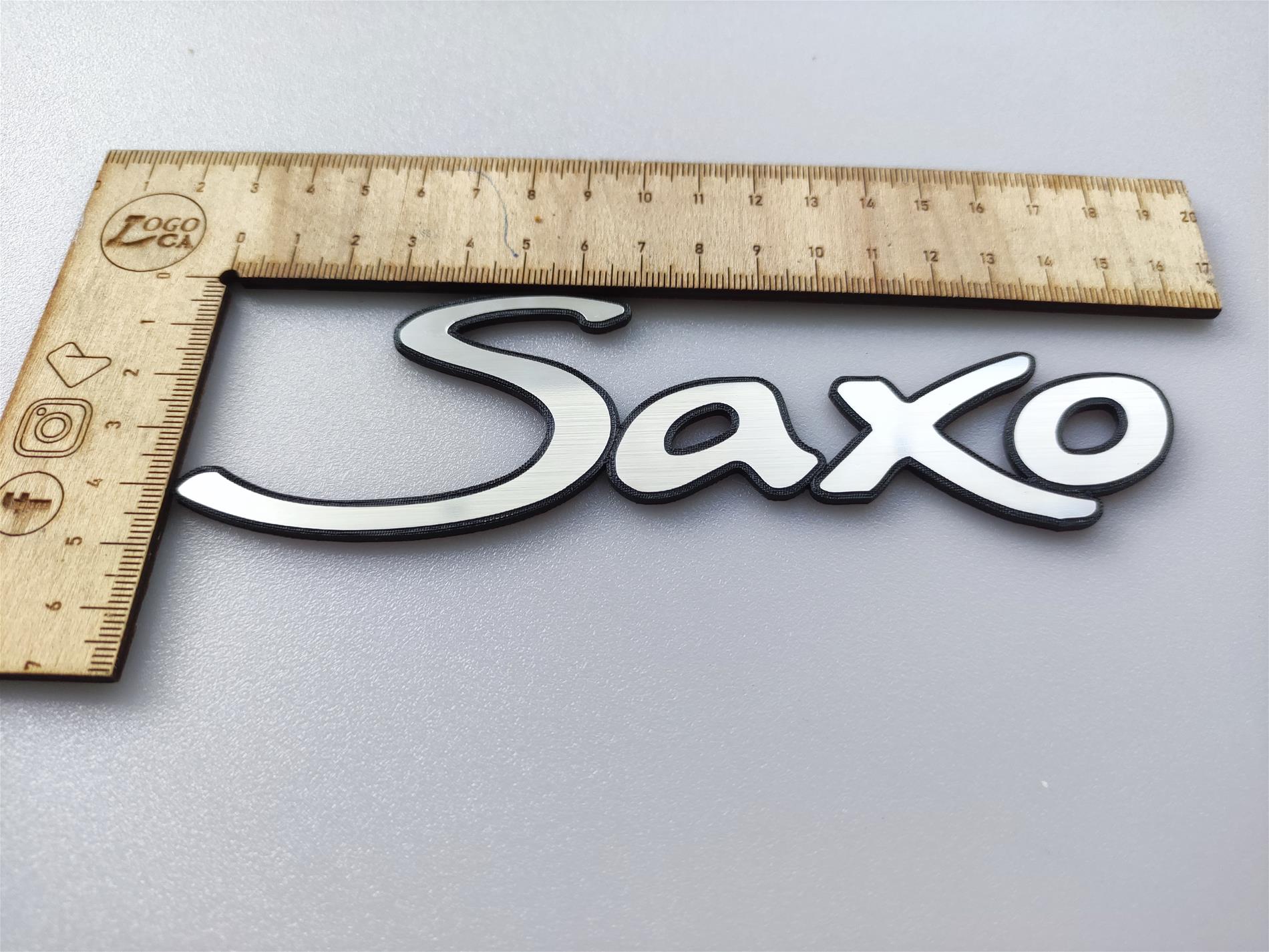 Citröen Saxo Arka bagaj yazısı - Resim 2