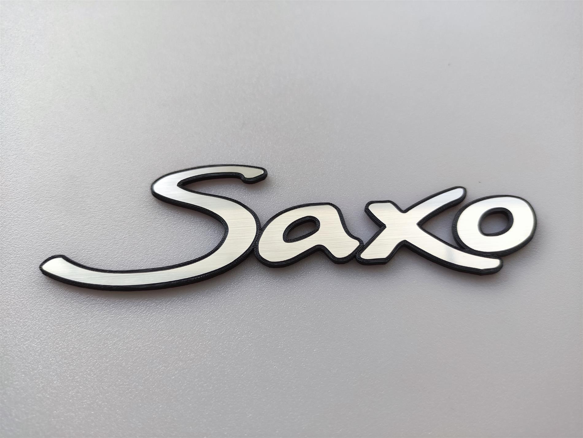 Citröen Saxo Arka bagaj yazısı - Resim 4