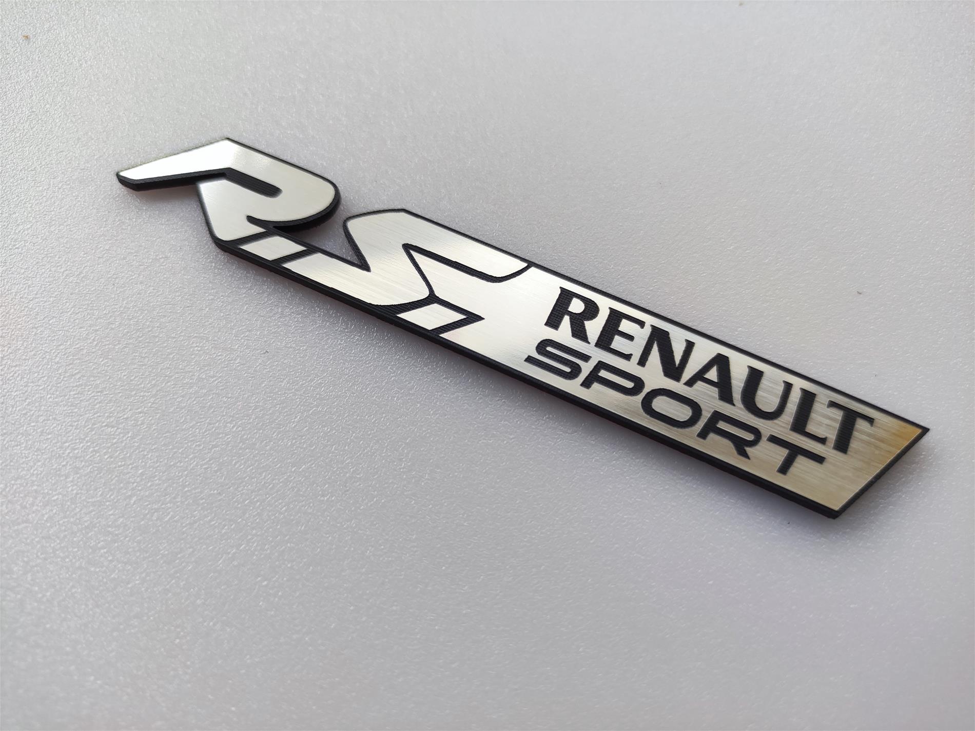 RS renault sport etiket