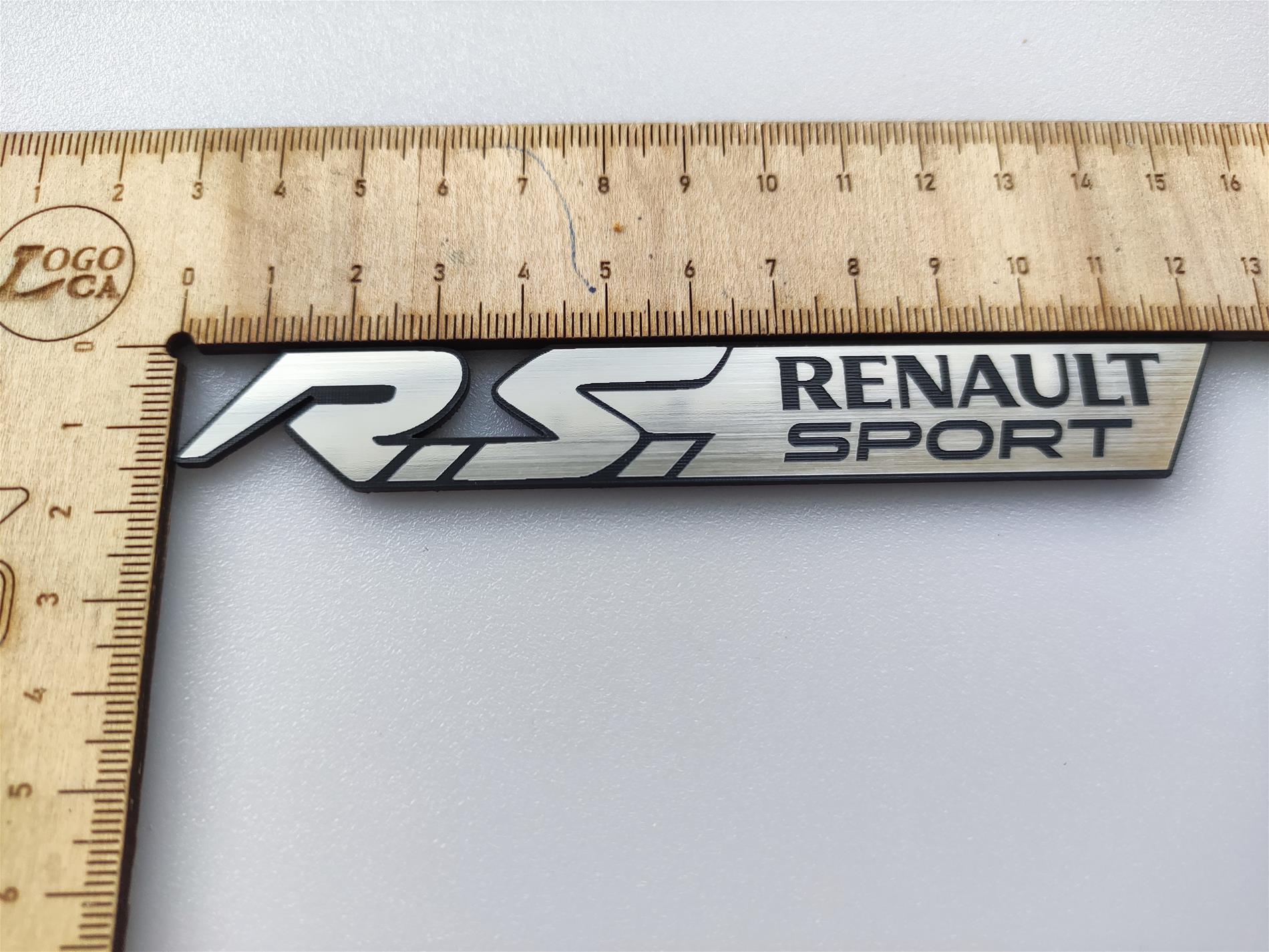 RS renault sport etiket - Resim 4