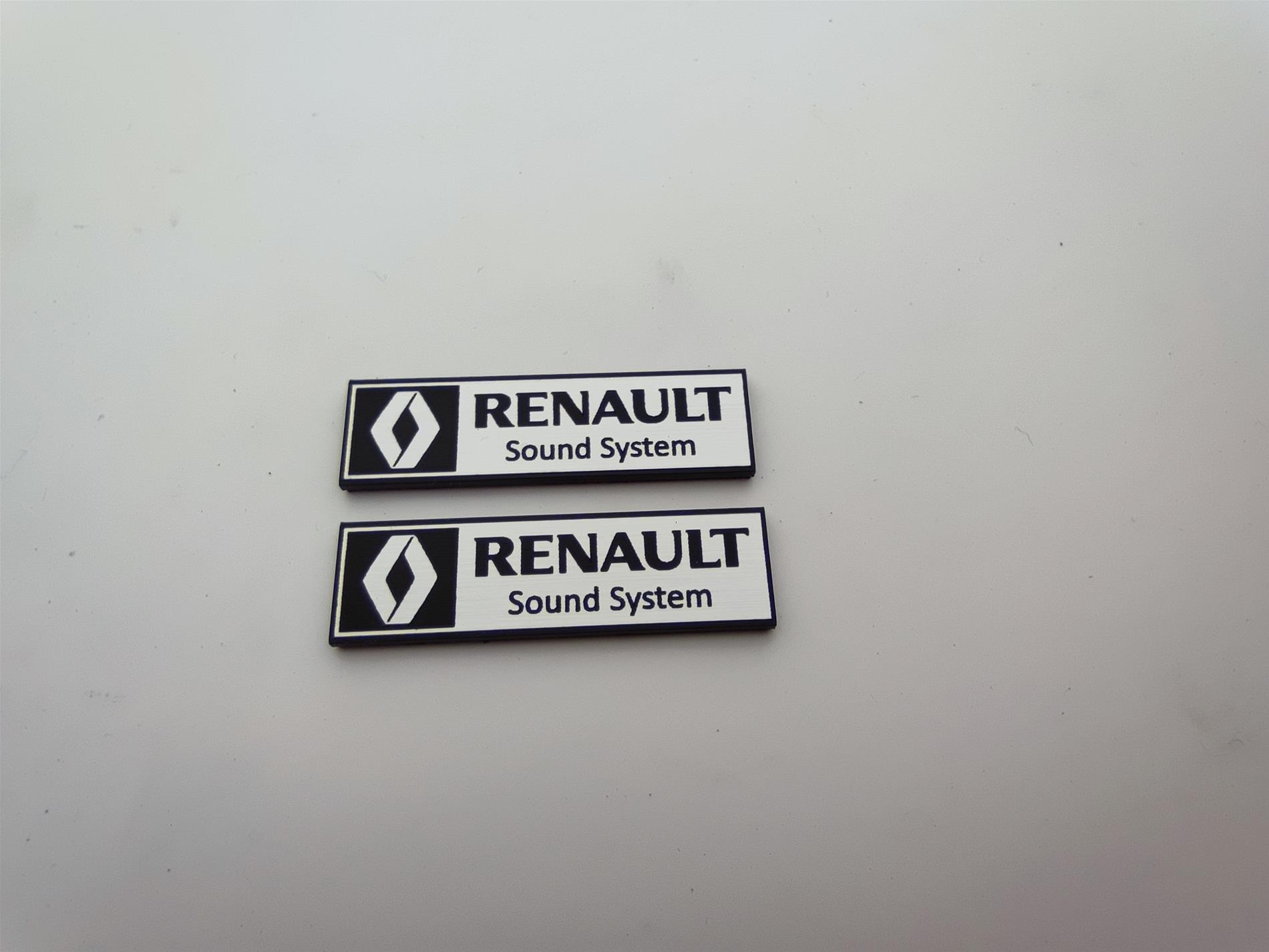 Renault sound system logo