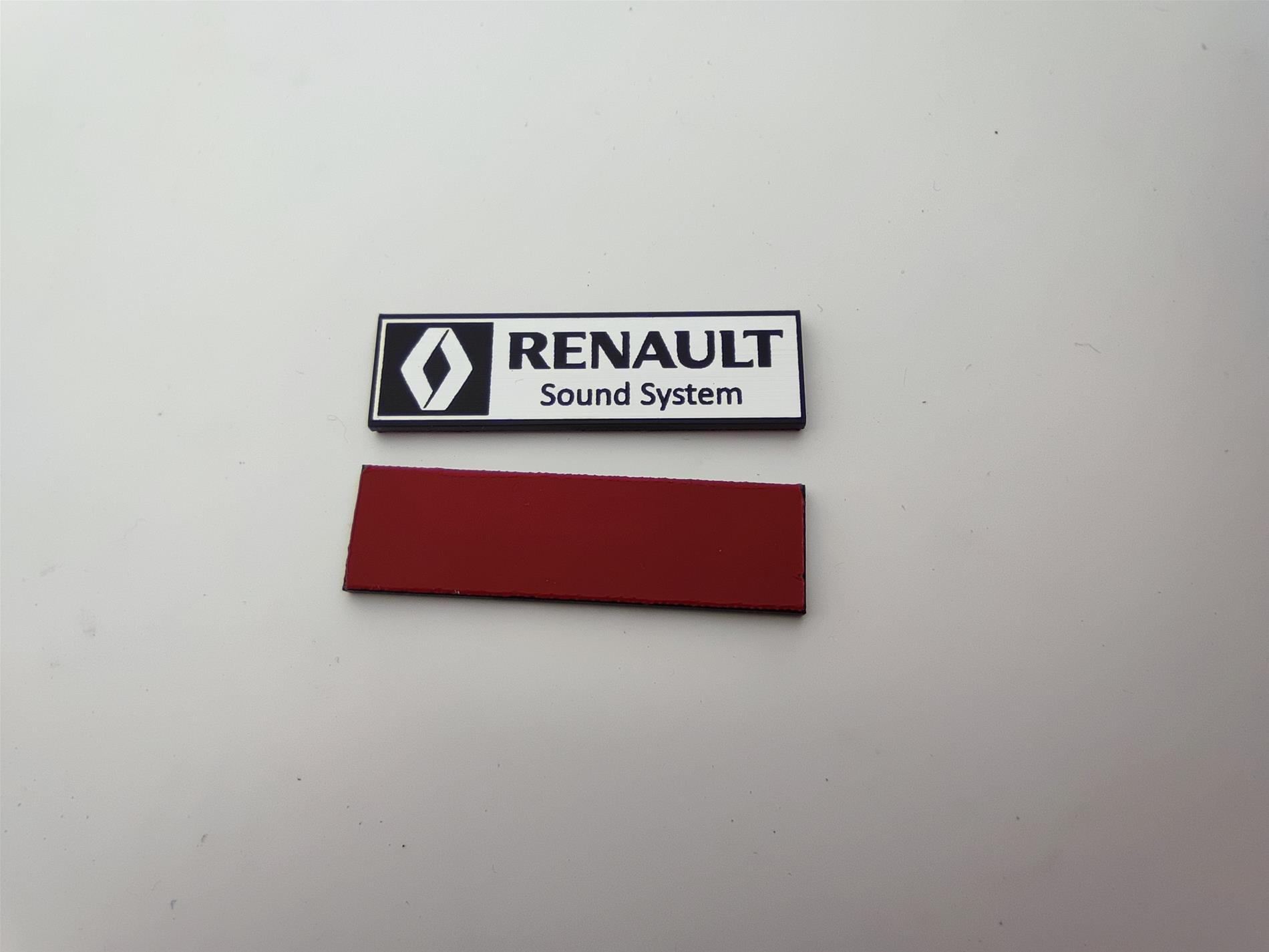 Renault sound system logo - Resim 2