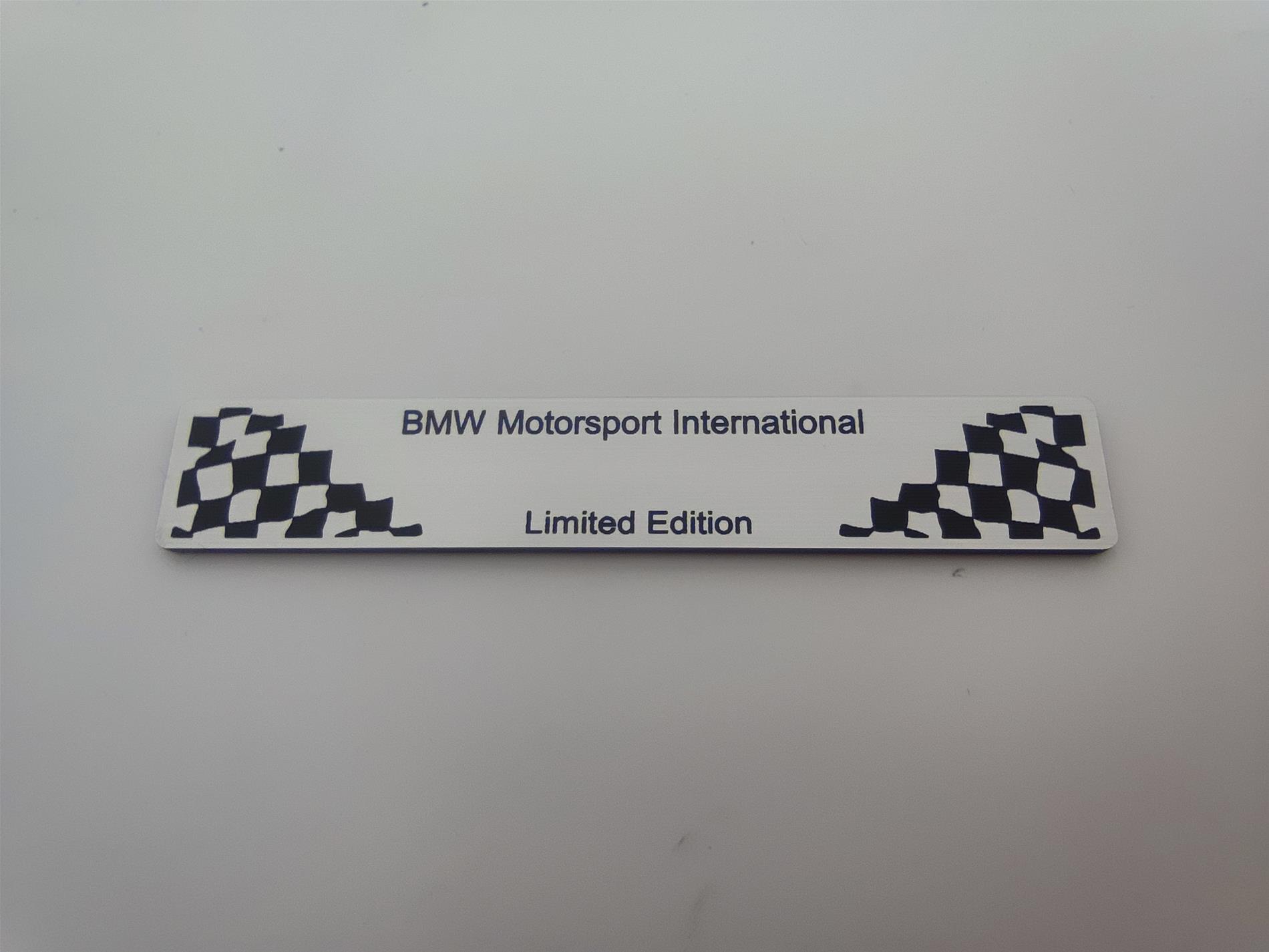 BMW E36 göğüslük üzeri için  etiket - Resim 6