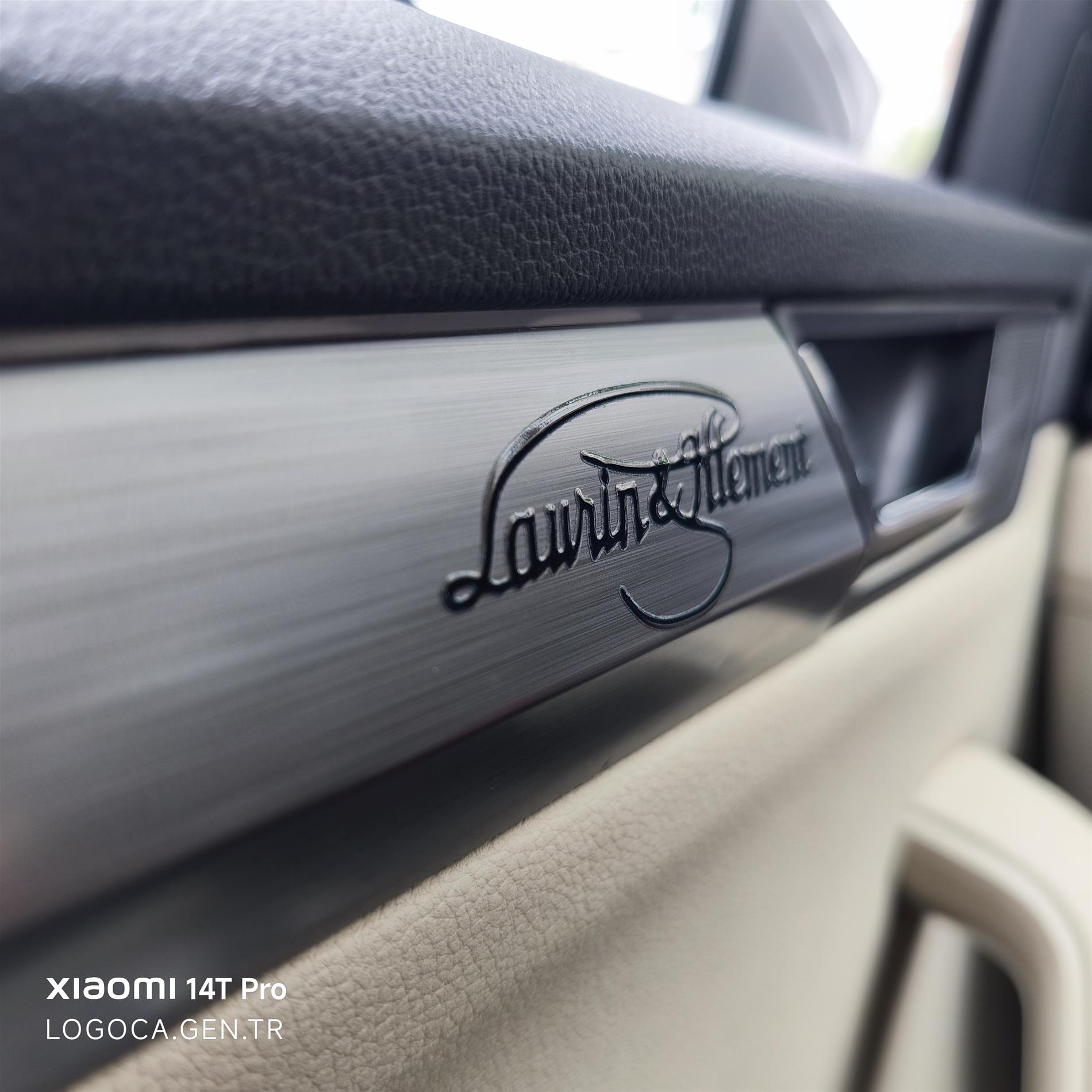 2 adet 8cm Skoda Laurin klement Renkli Çıkartma - Resim 7