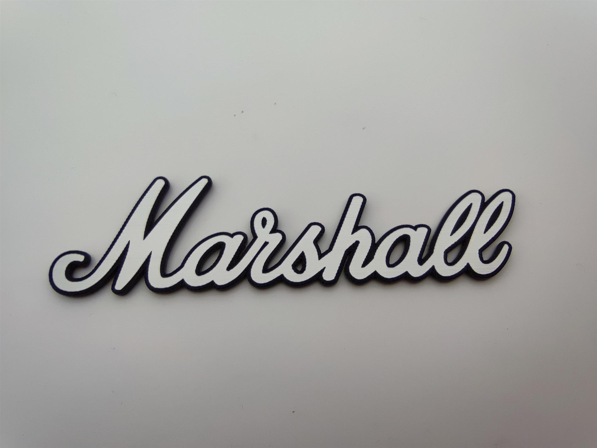 Marshall Logo 2 Farklı ölçü