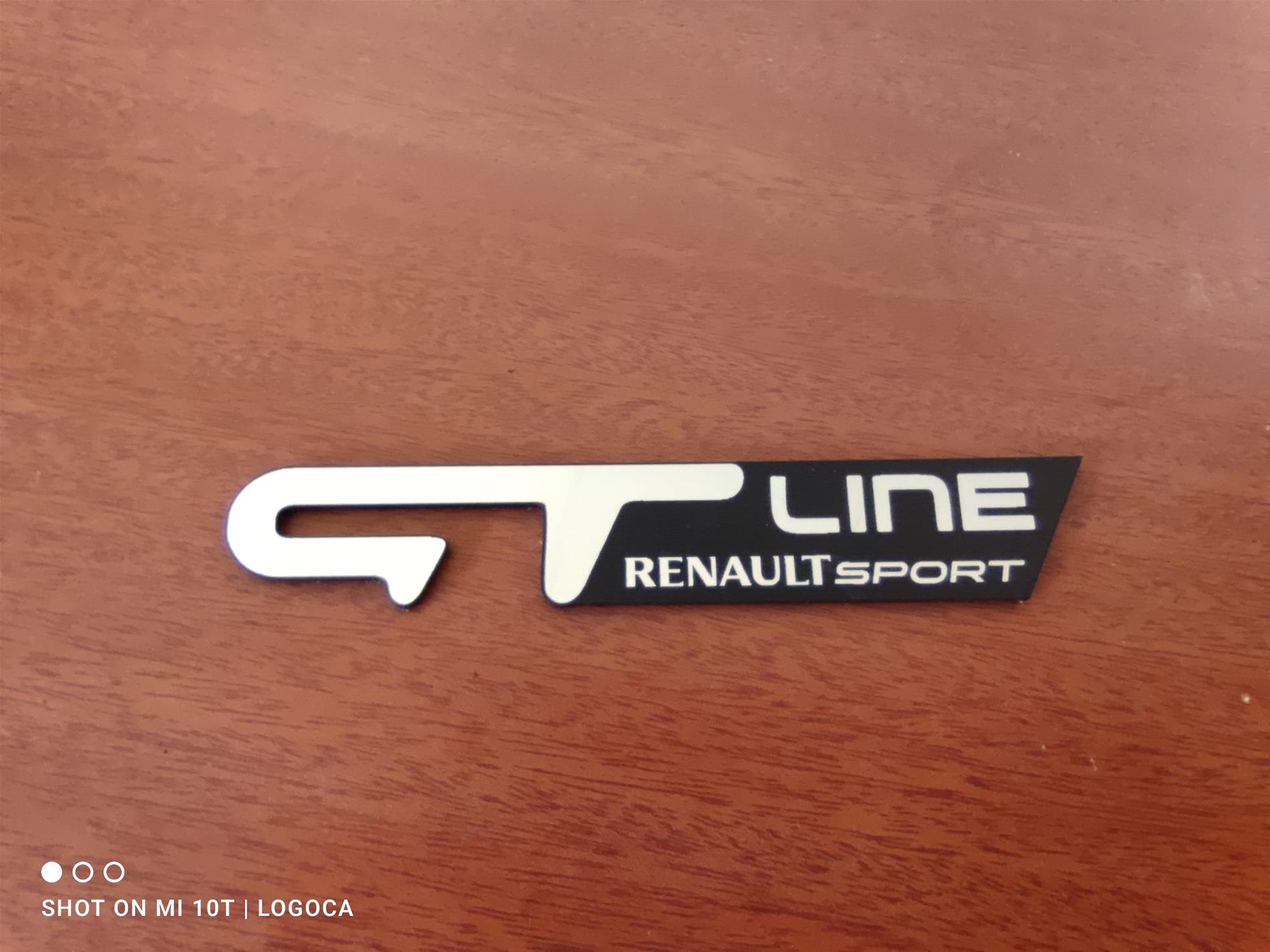 Renault Gt Line Etiket - Resim 2