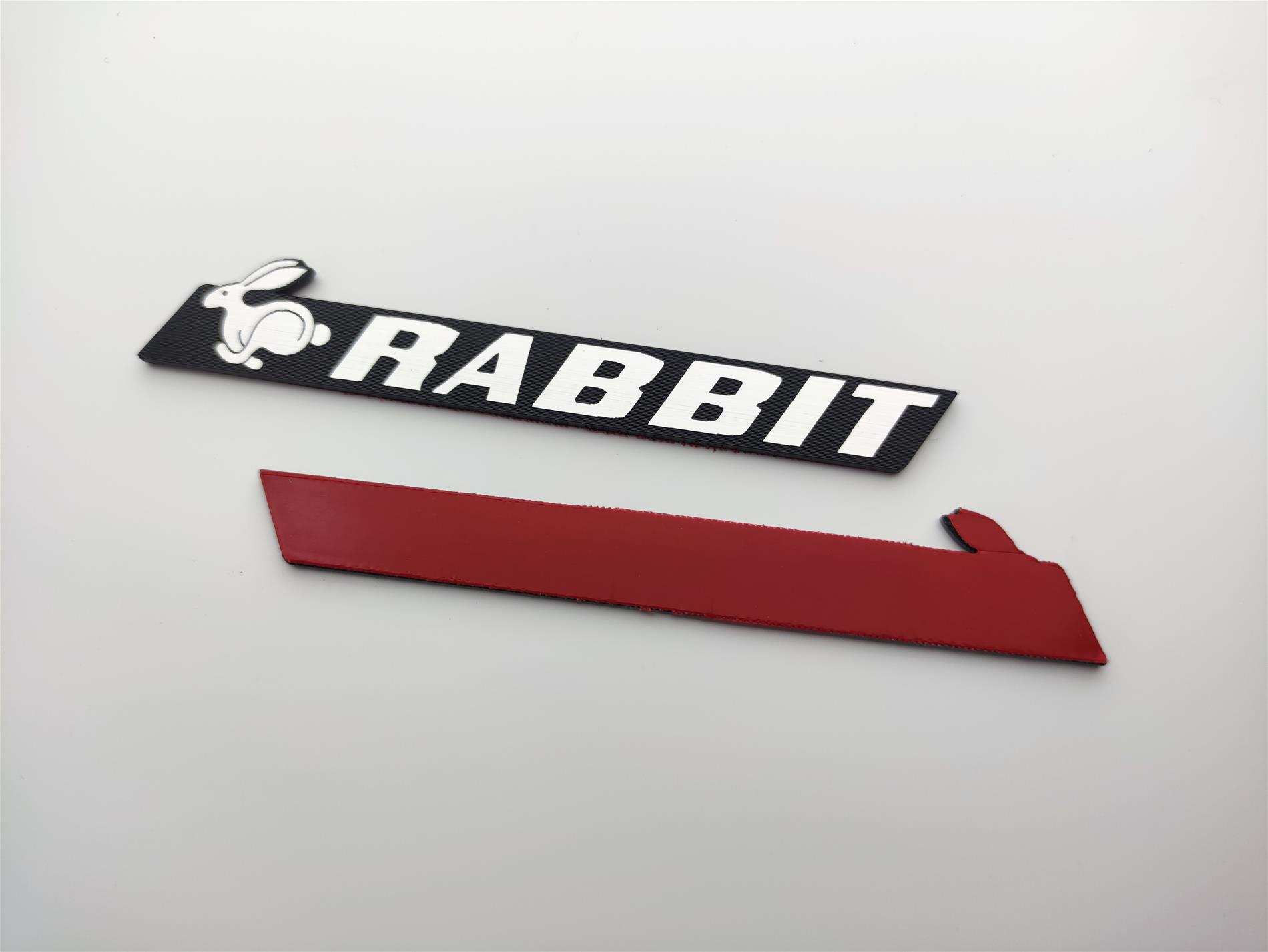 Volkswagen Rabbit Amblem Logo Etiket - Kaliteli