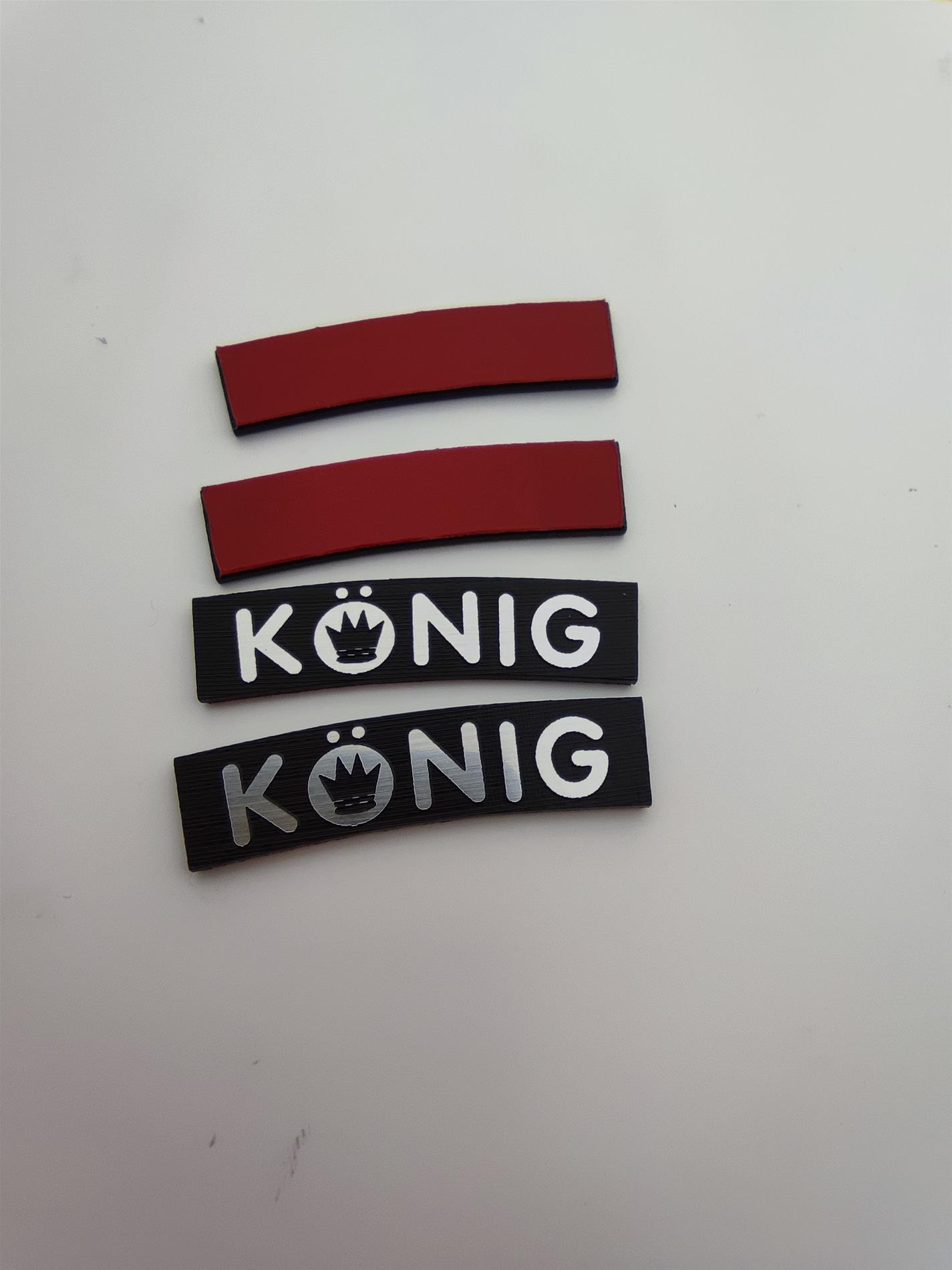 4 adet König  jant etiketi - Resim 2