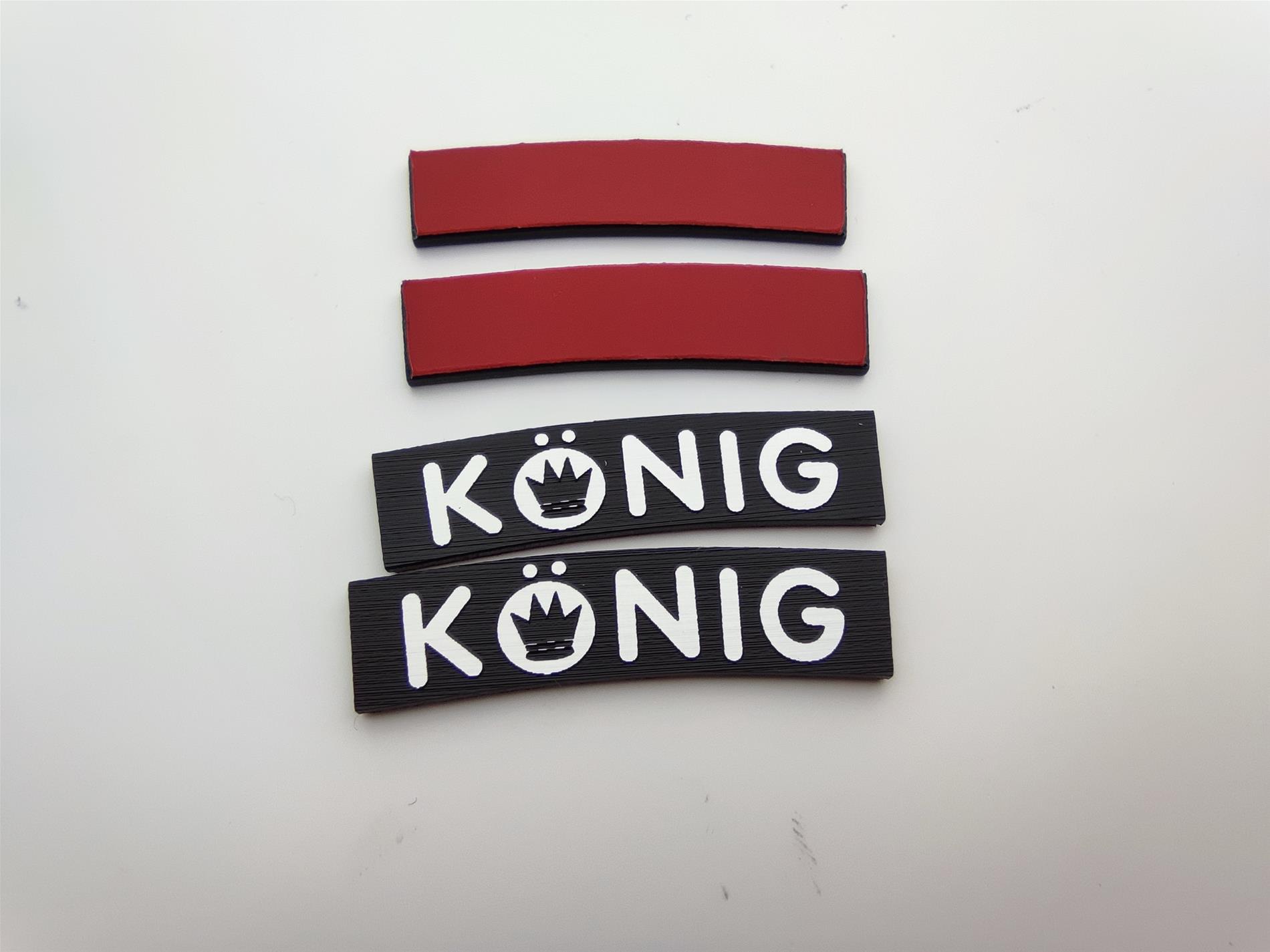 4 adet König  jant etiketi - Resim 3