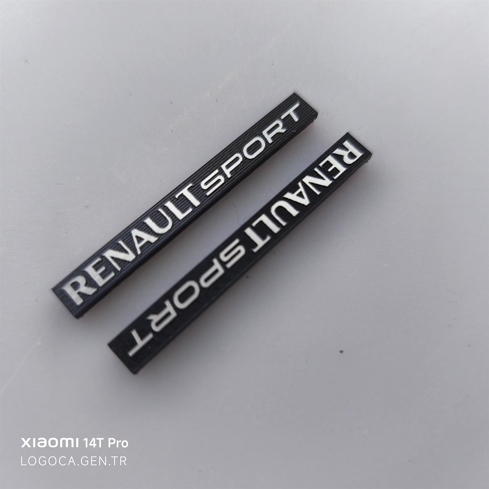 Renault sport Etiket - Resim 3
