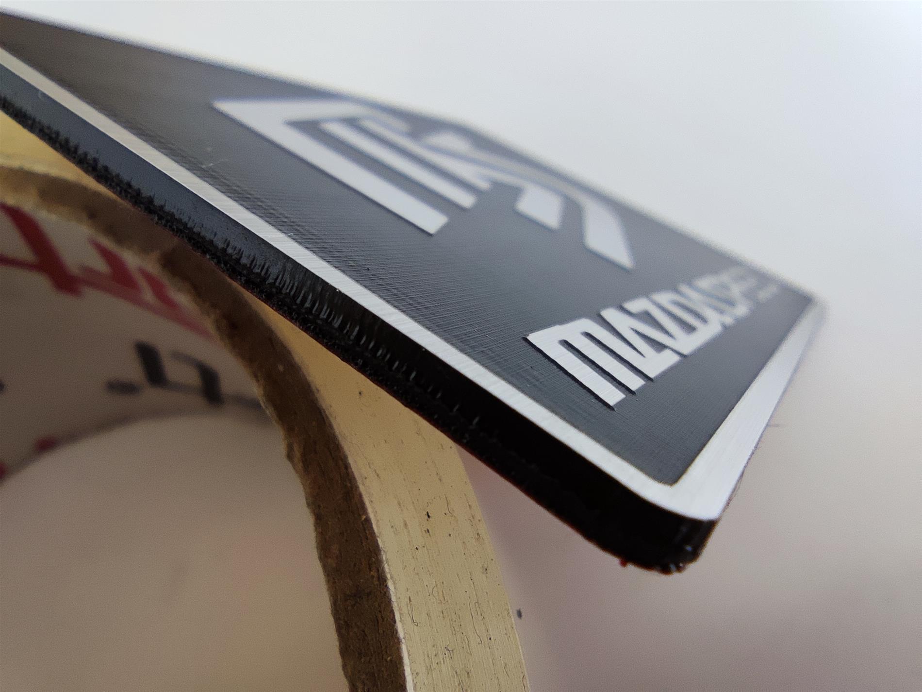 Mazda MS logolu mazdaspeed kart,plaket - Resim 7