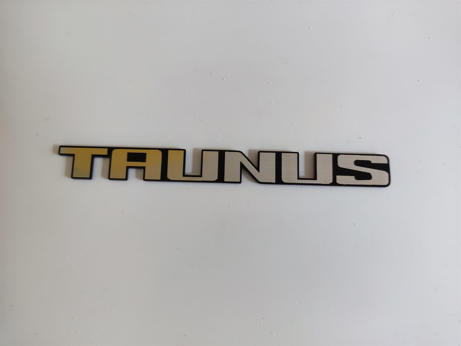 Ford Taunus bagaj yazısı - Resim 3