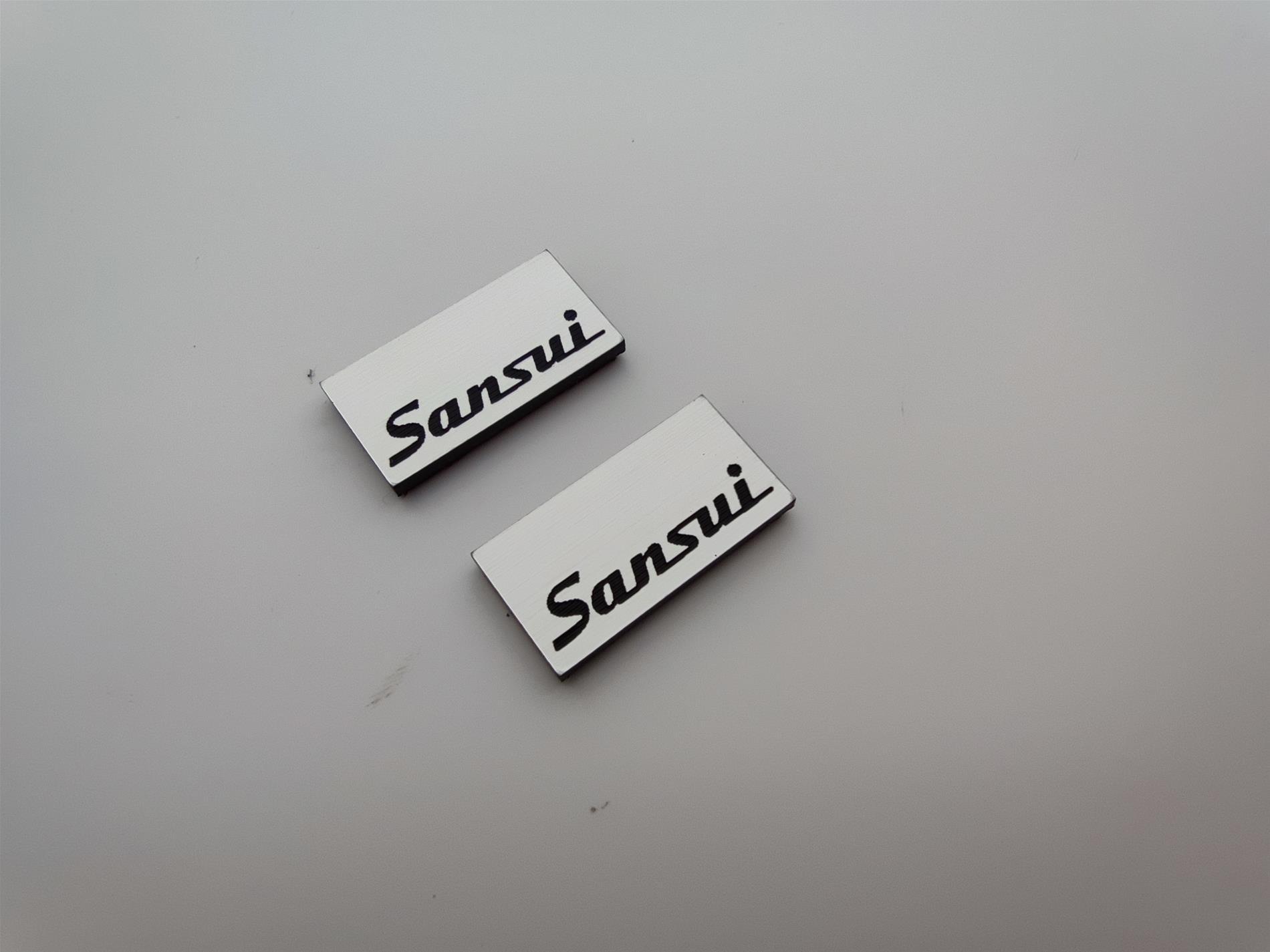 Sansui Eski tip dikdörgen logo - Resim 2