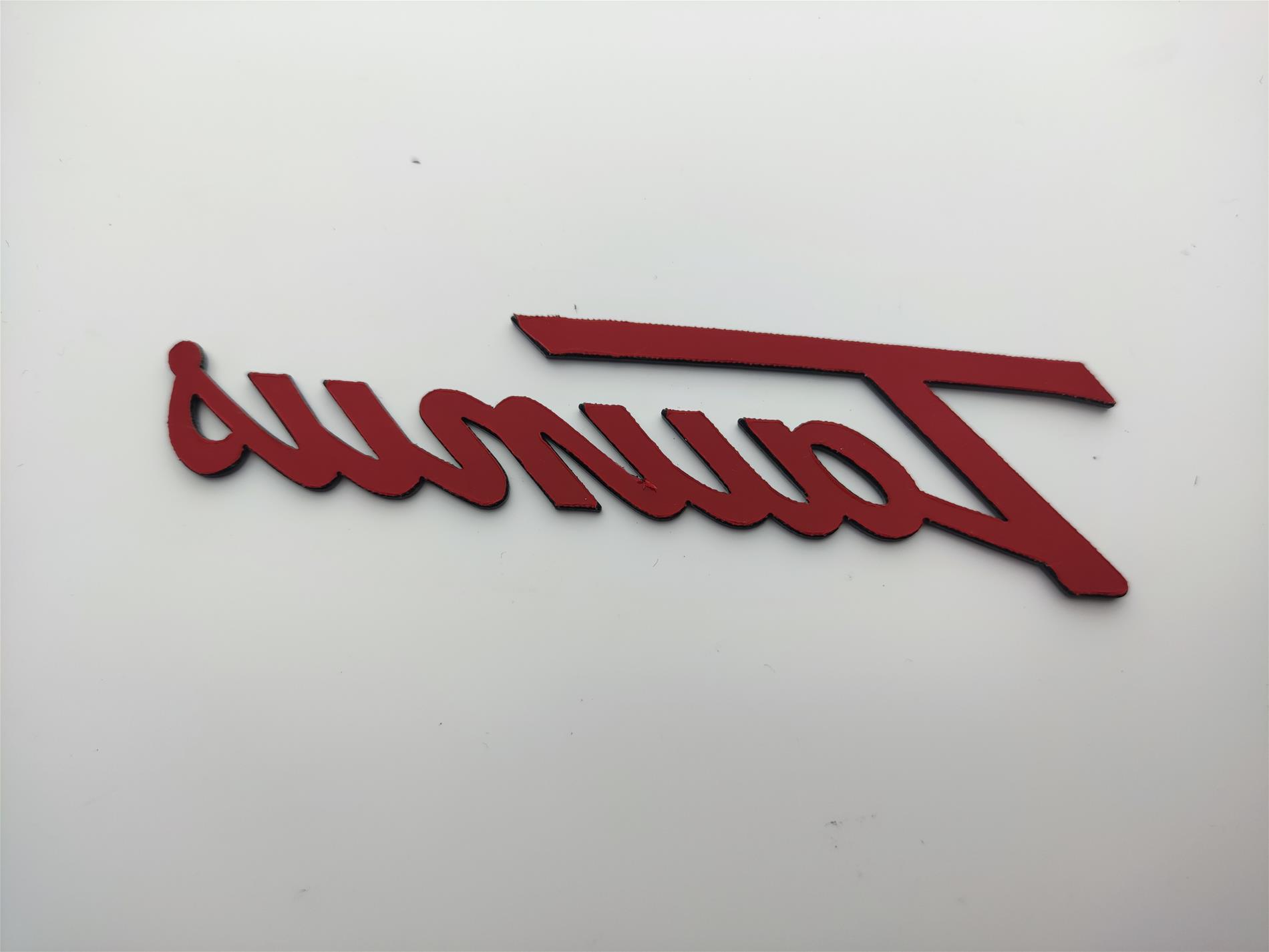 Ford Taunus Elyazı sticker plastik etiket - Resim 4