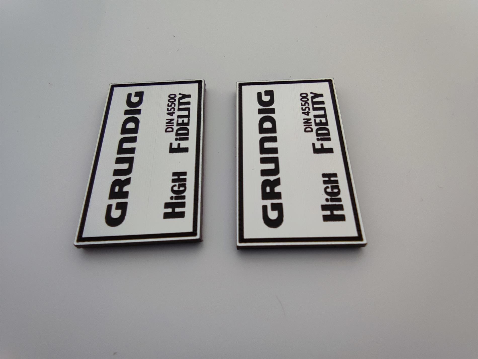 Grundig high Fidelity dın 45500 logo - Resim 4