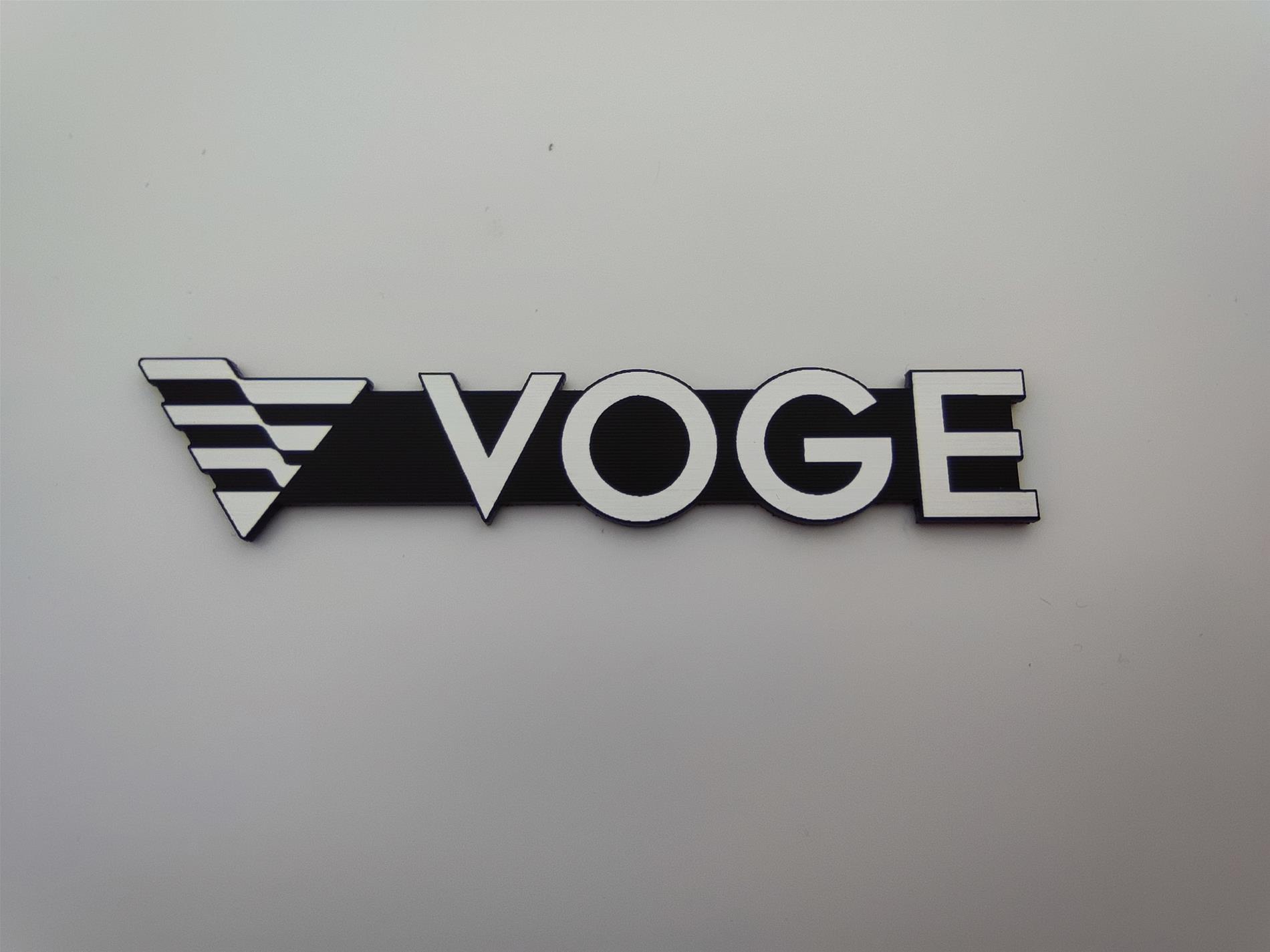 Voge Etiket 2 Farklı ölçü - Resim 3