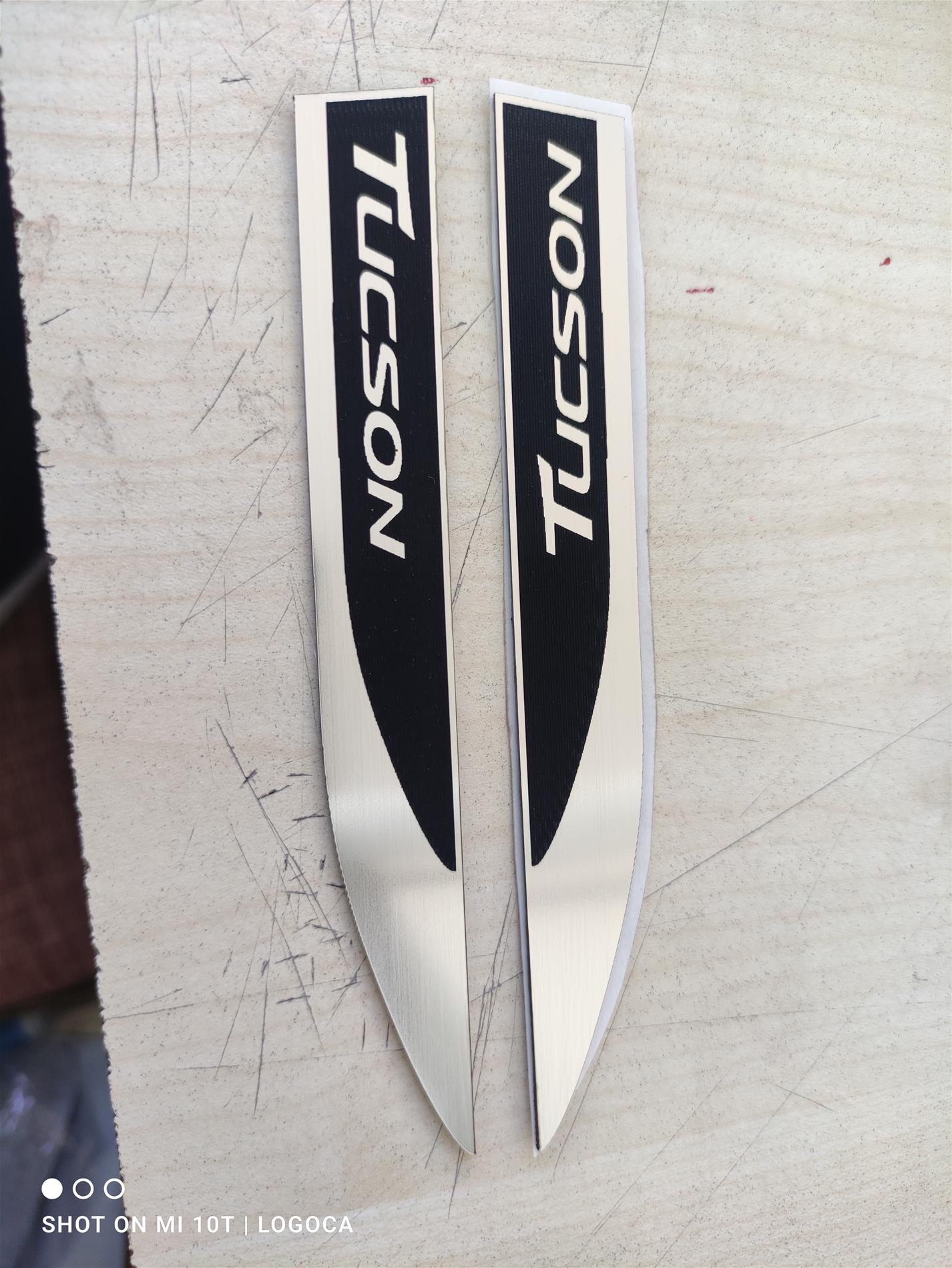 Hyundai Tucson çamukluk bıçak etiketi - Resim 3