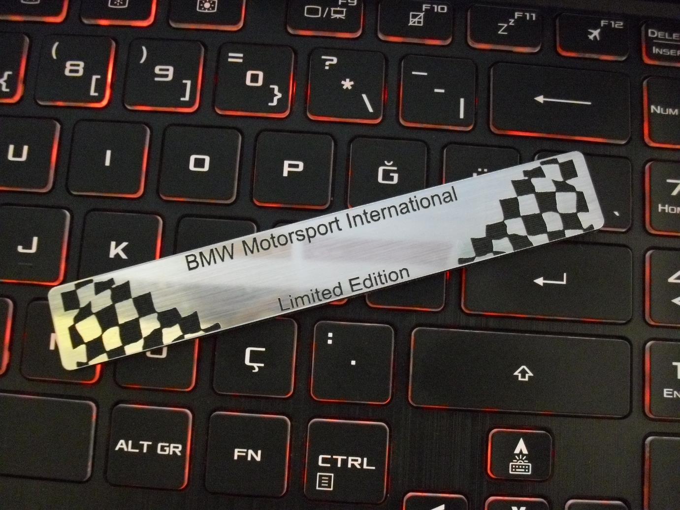 BMW E36 göğüslük üzeri için  etiket - Resim 3