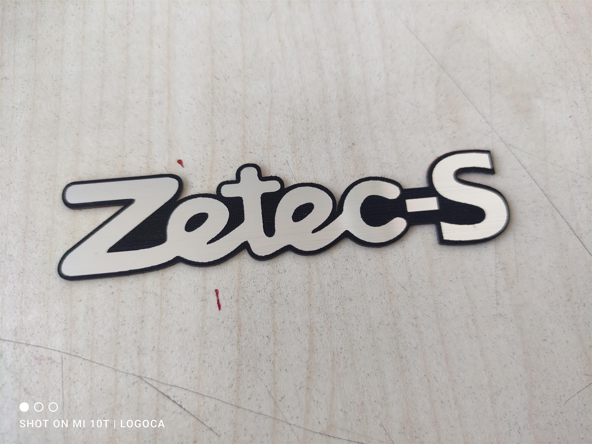 Ford Zetec S stciker - Resim 2