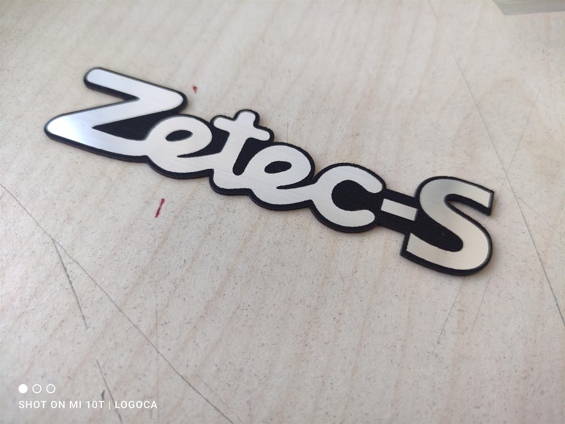 Ford Zetec S stciker - Resim 3