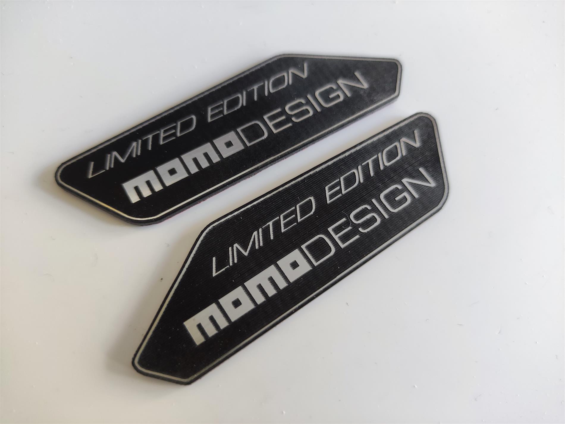 momodesign Limited Edition  alüminyum desenli plastik etiket - Resim 3