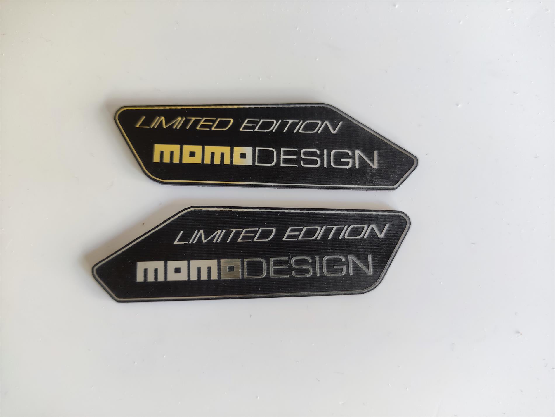 momodesign Limited Edition  alüminyum desenli plastik etiket - Resim 4