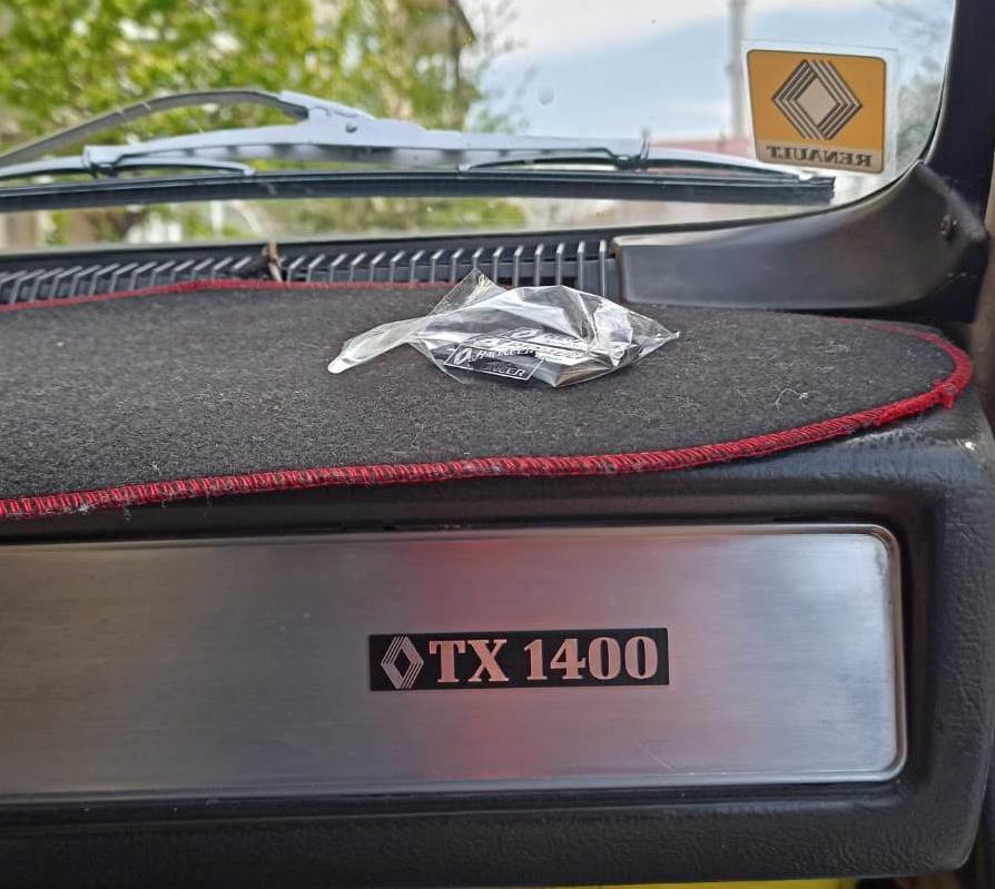 Renault 12 Renault toros TX 1400 etiket - Resim 2