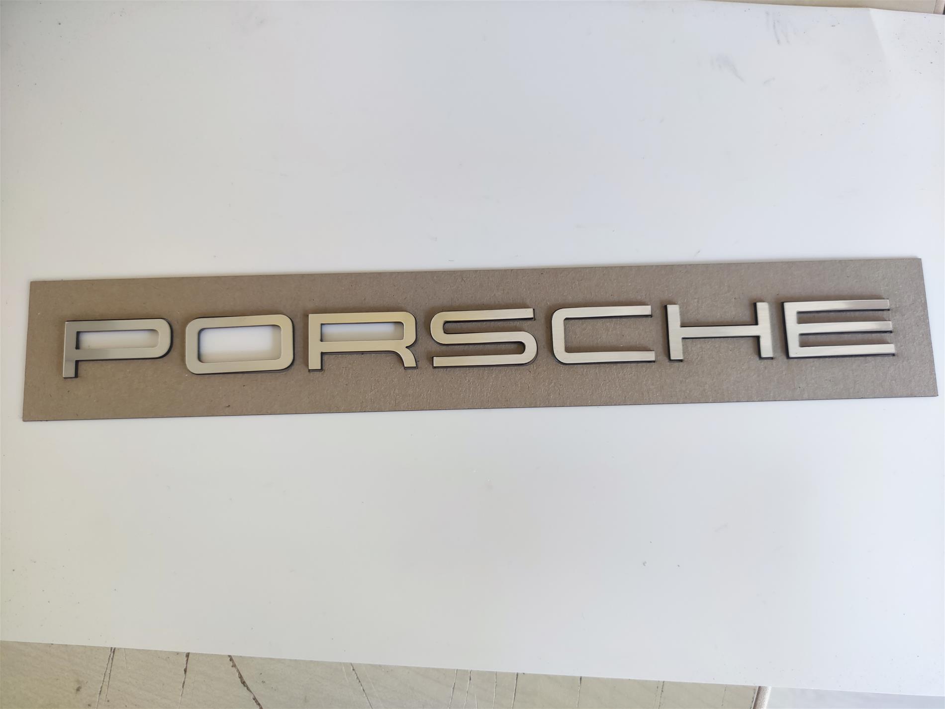 Porsche bagaj yazısı - Resim 2