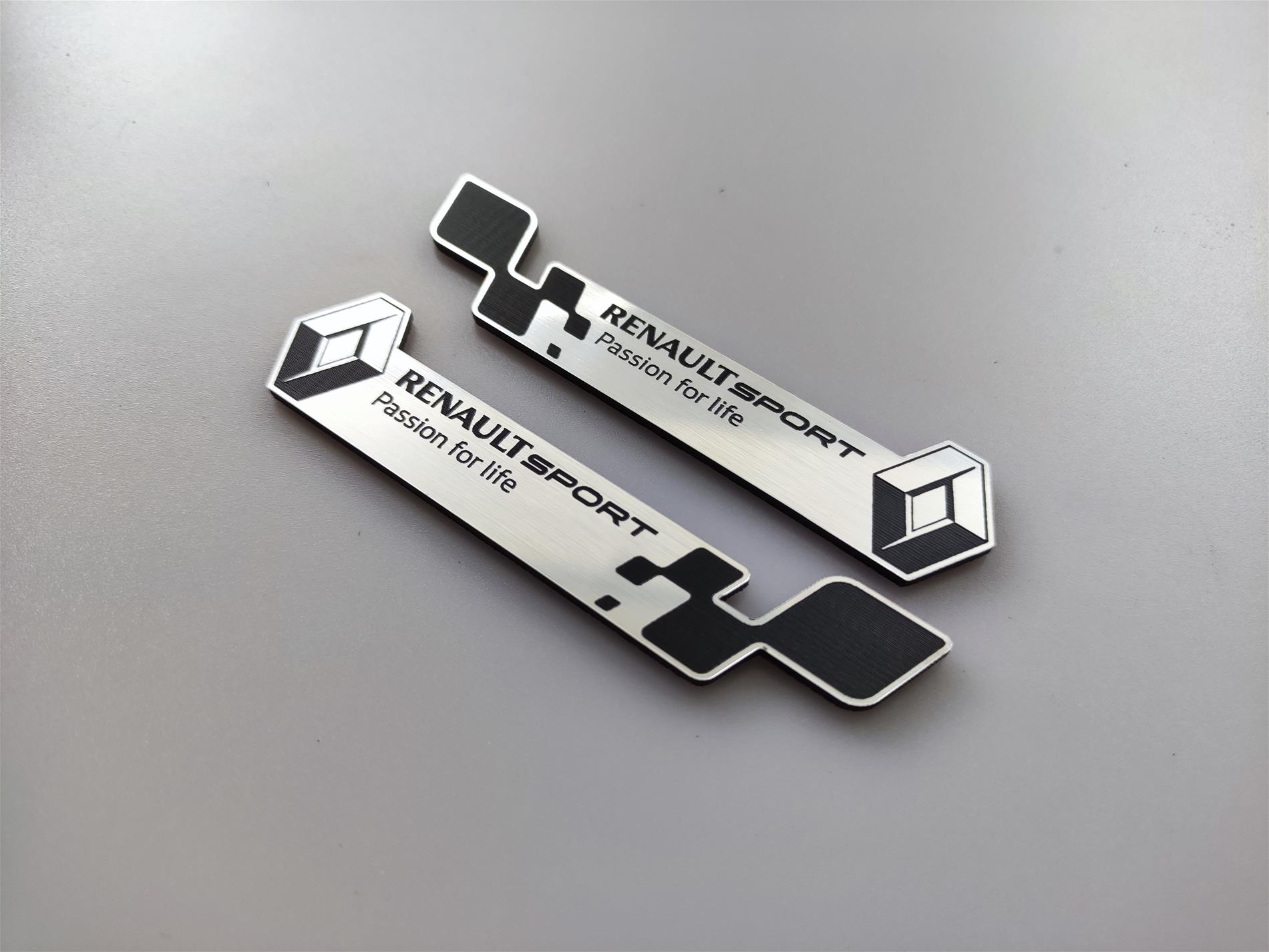 Renault Passion for life kişileştirilebilir sağ sol çamurluk etiketi