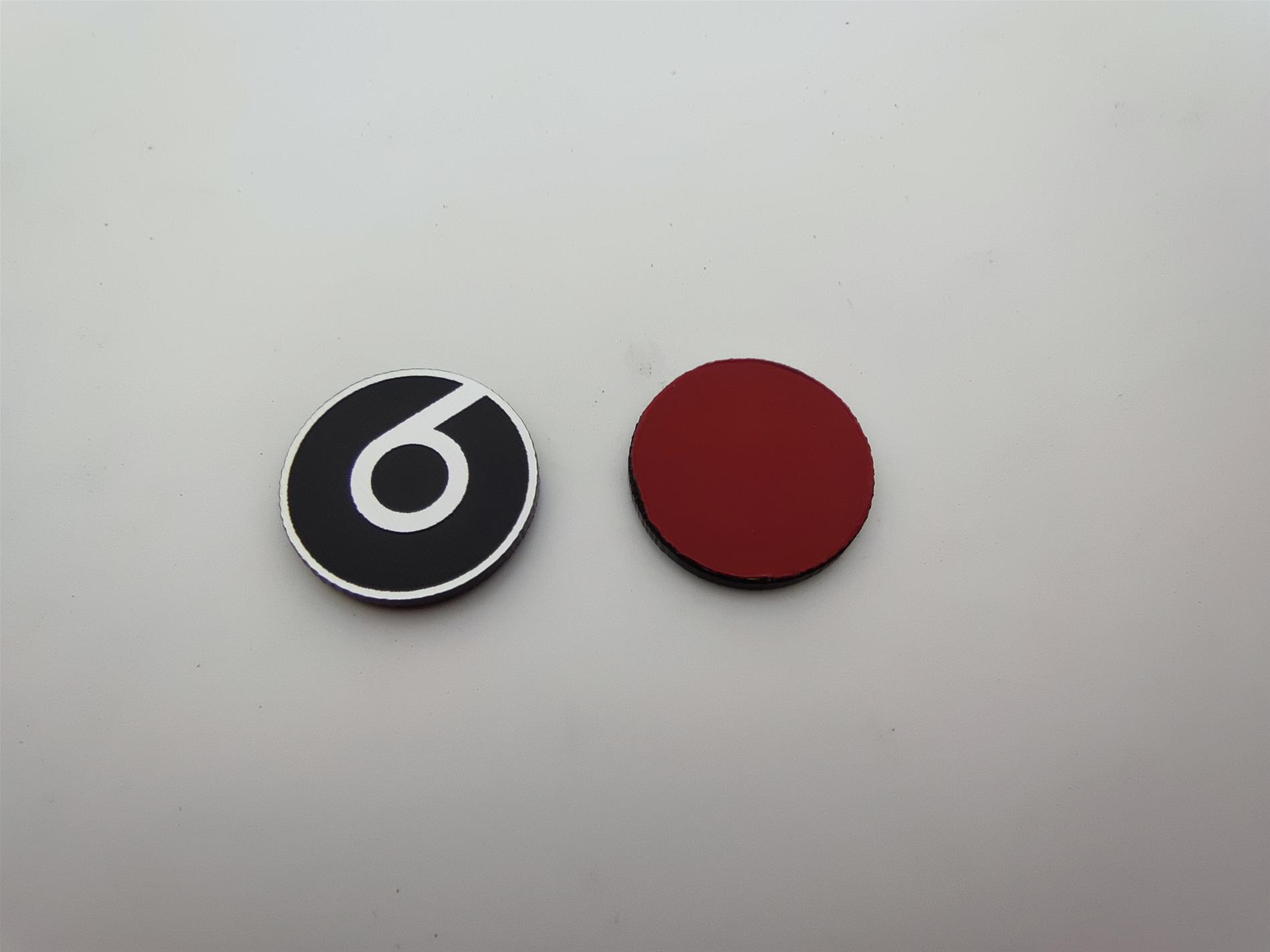 Beats Yuvarlak siyah logo