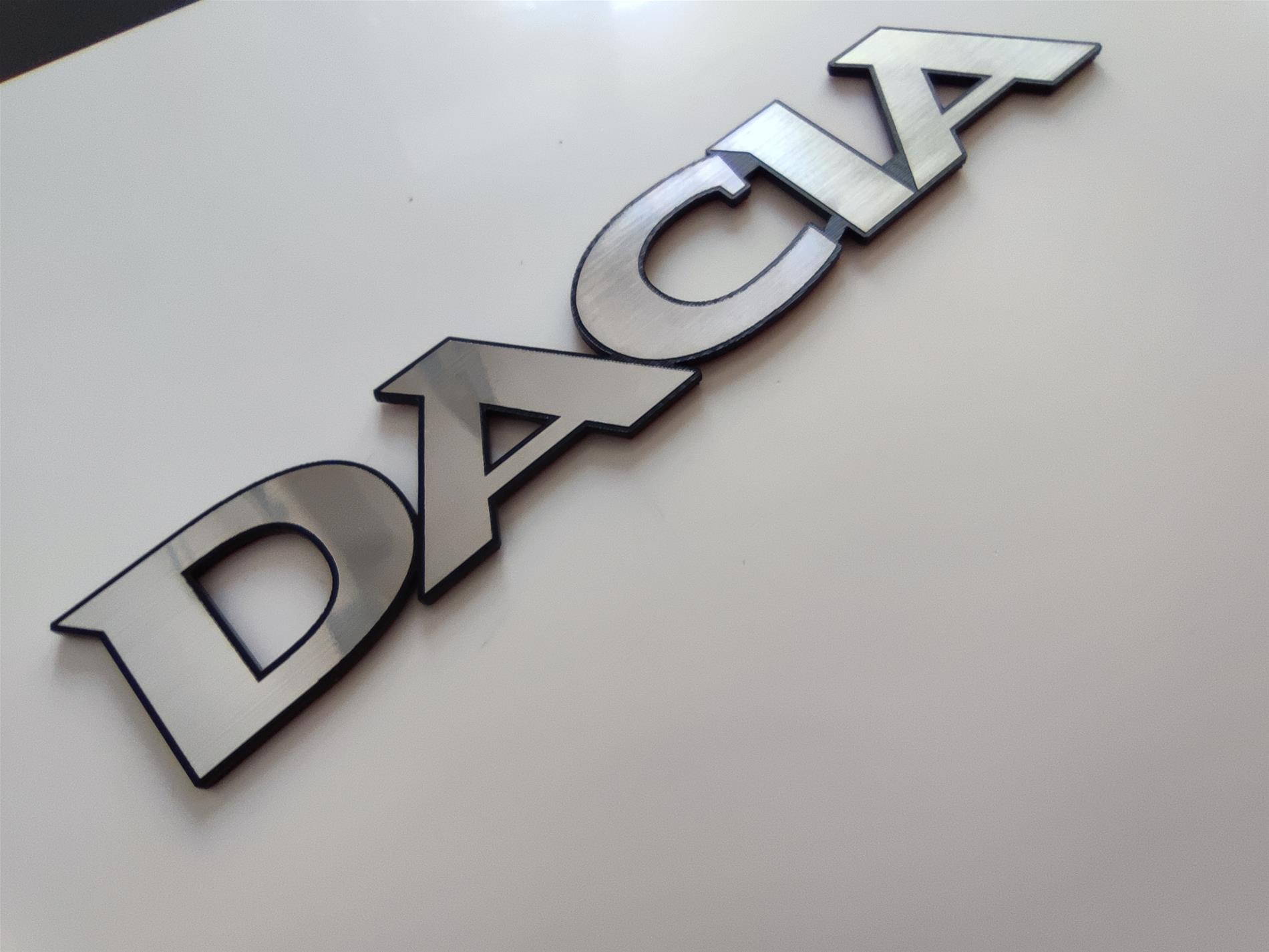 Dacia bagaj yazısı Eski tip - Resim 3