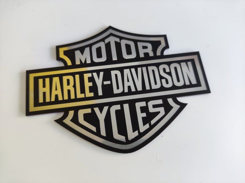 1 adet Harley Davidson etiket - Resim 5