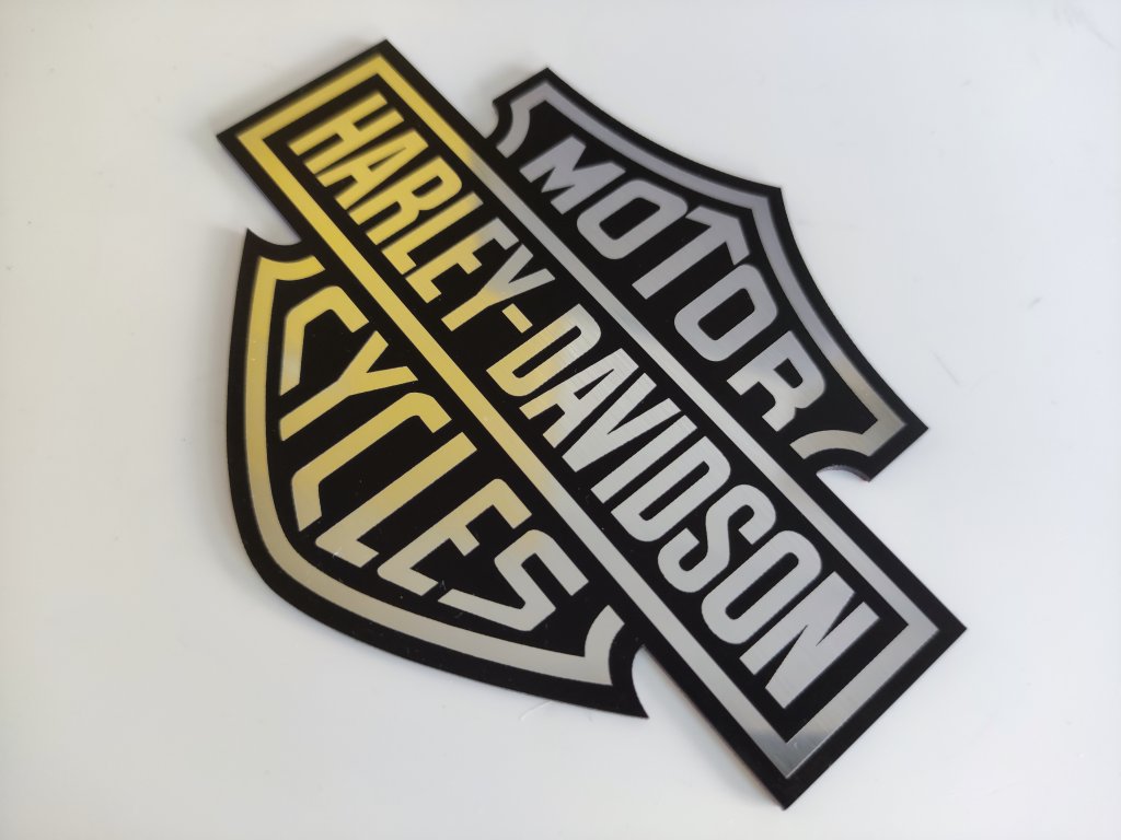 1 adet Harley Davidson etiket - Resim 4