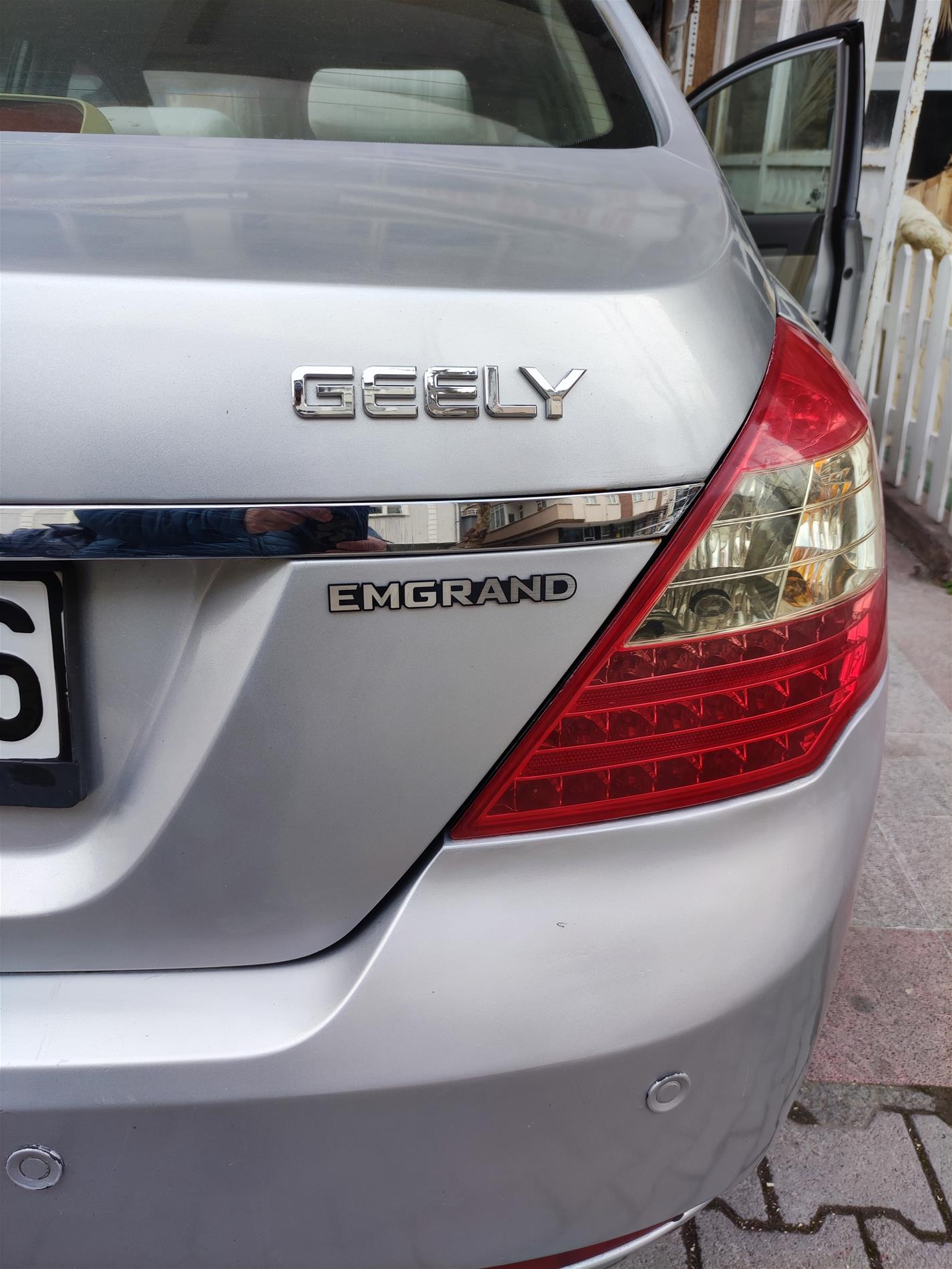 Geely Emgrand logo badge - Resim 6