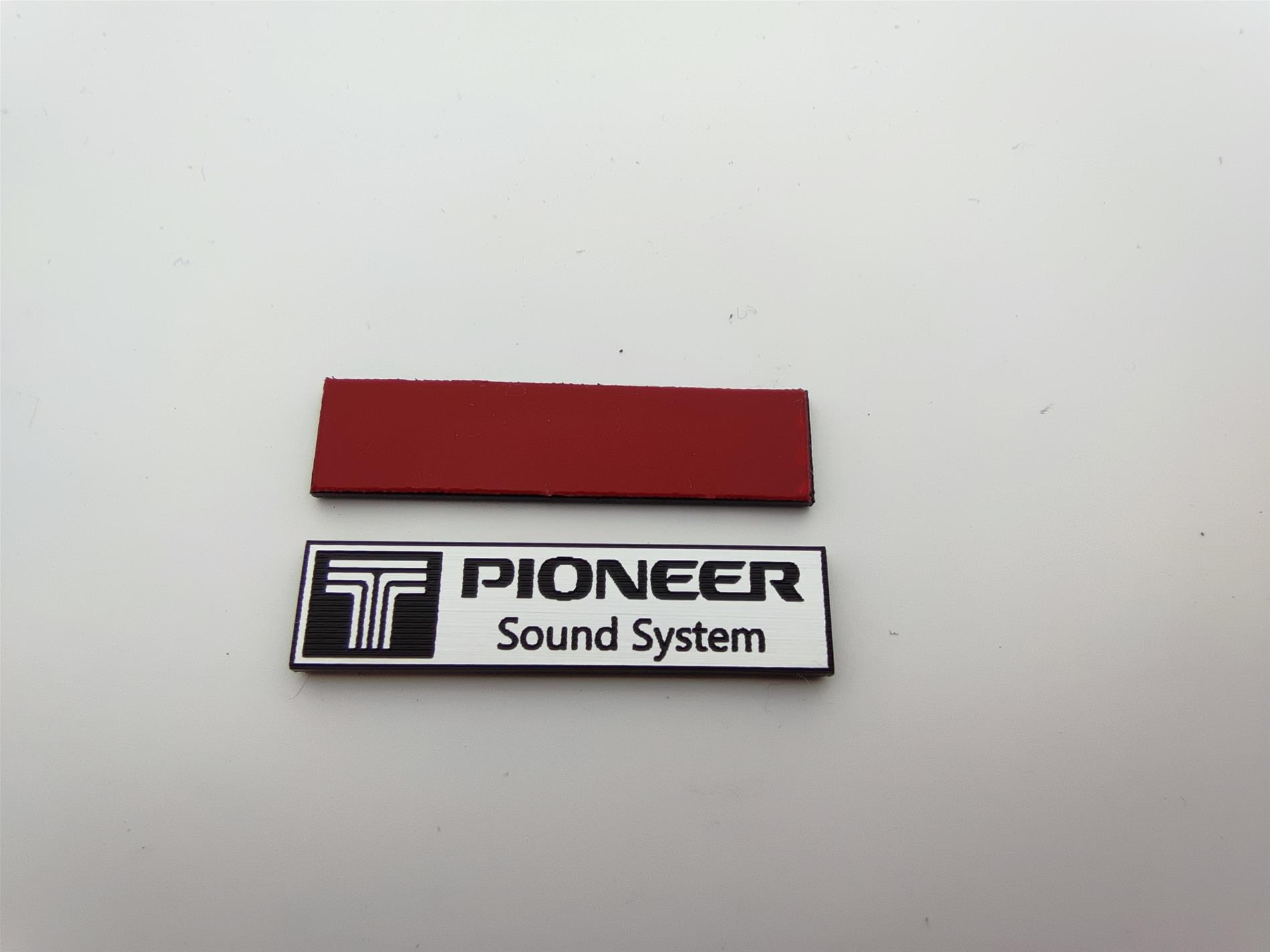 Tofaş logolu pioneer logo sound system - Resim 3