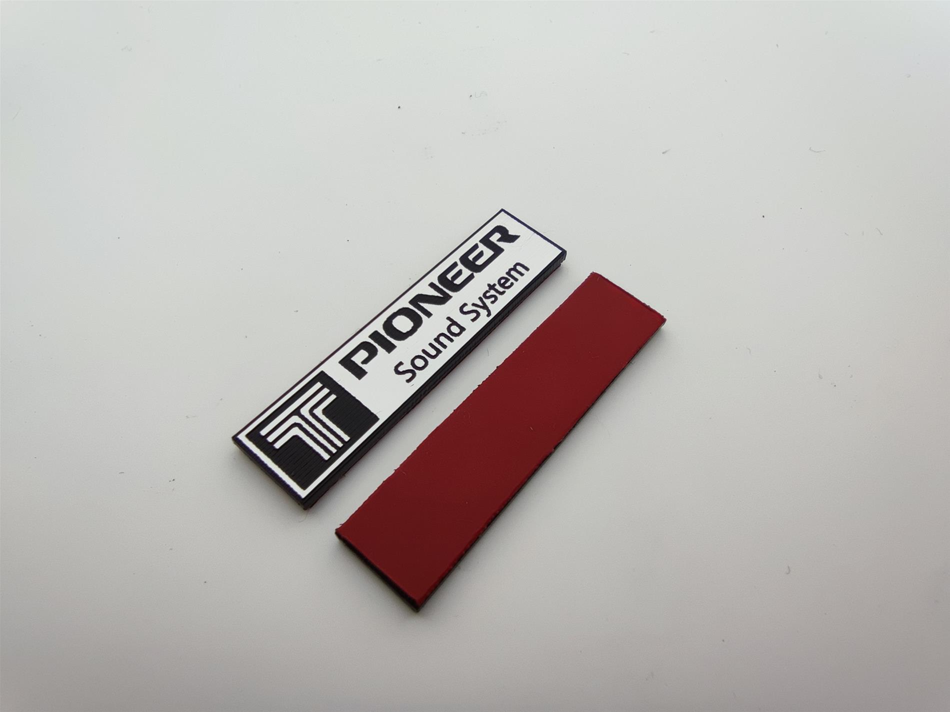 Tofaş logolu pioneer logo sound system - Resim 4