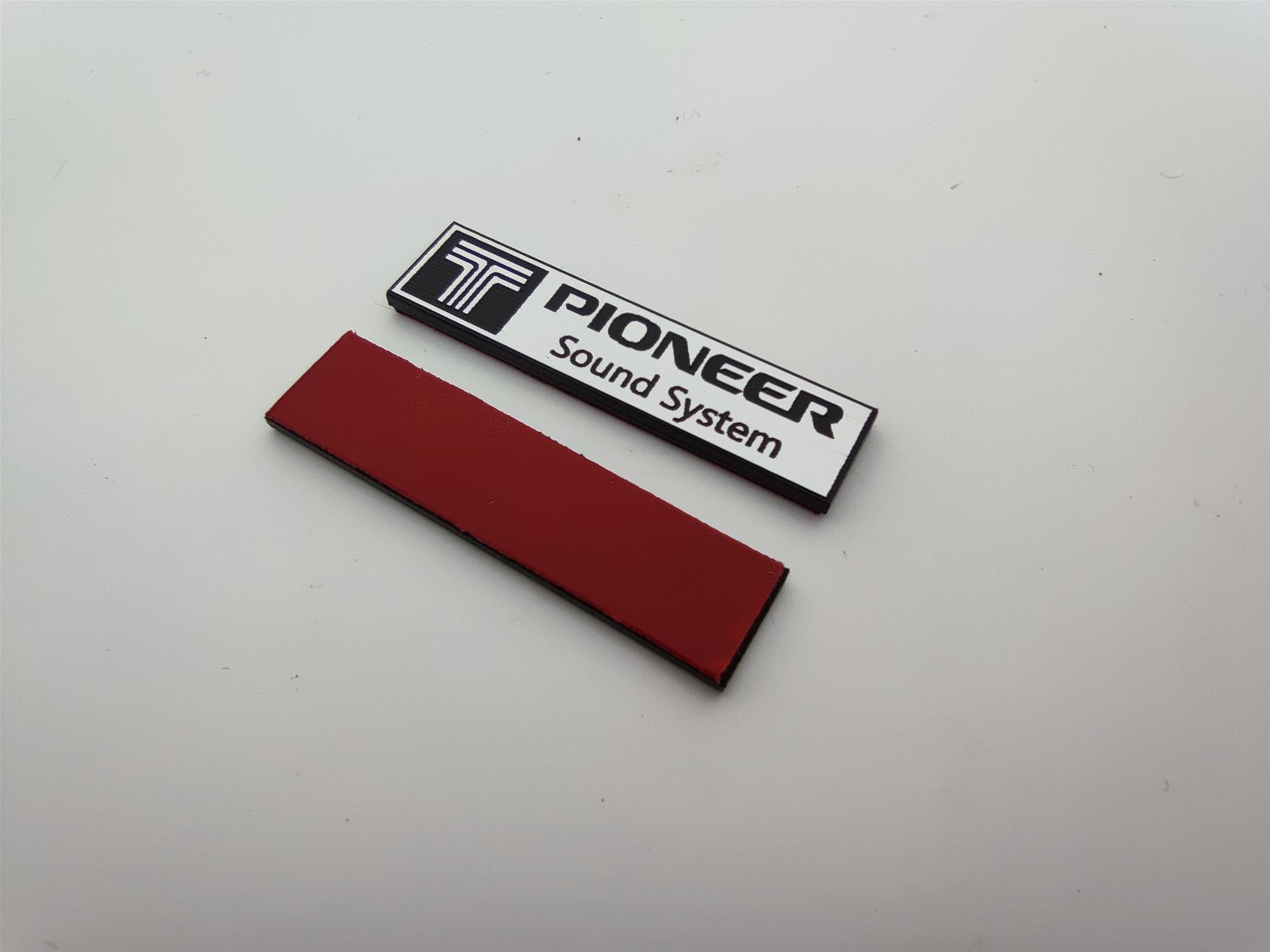 Tofaş logolu pioneer logo sound system - Resim 7