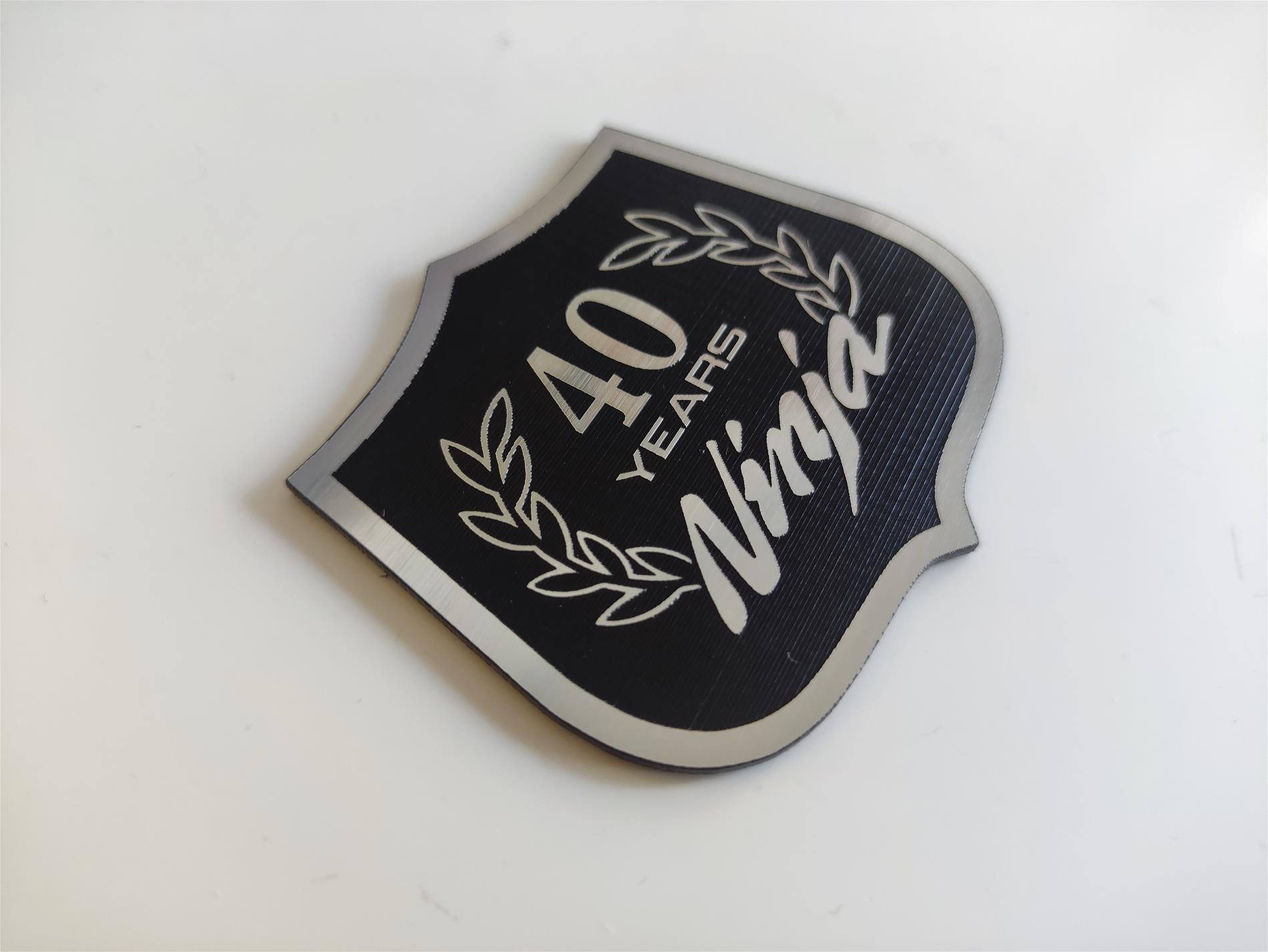 Kawasaki 40. yıl etiketi - 40 years ninja - Resim 2