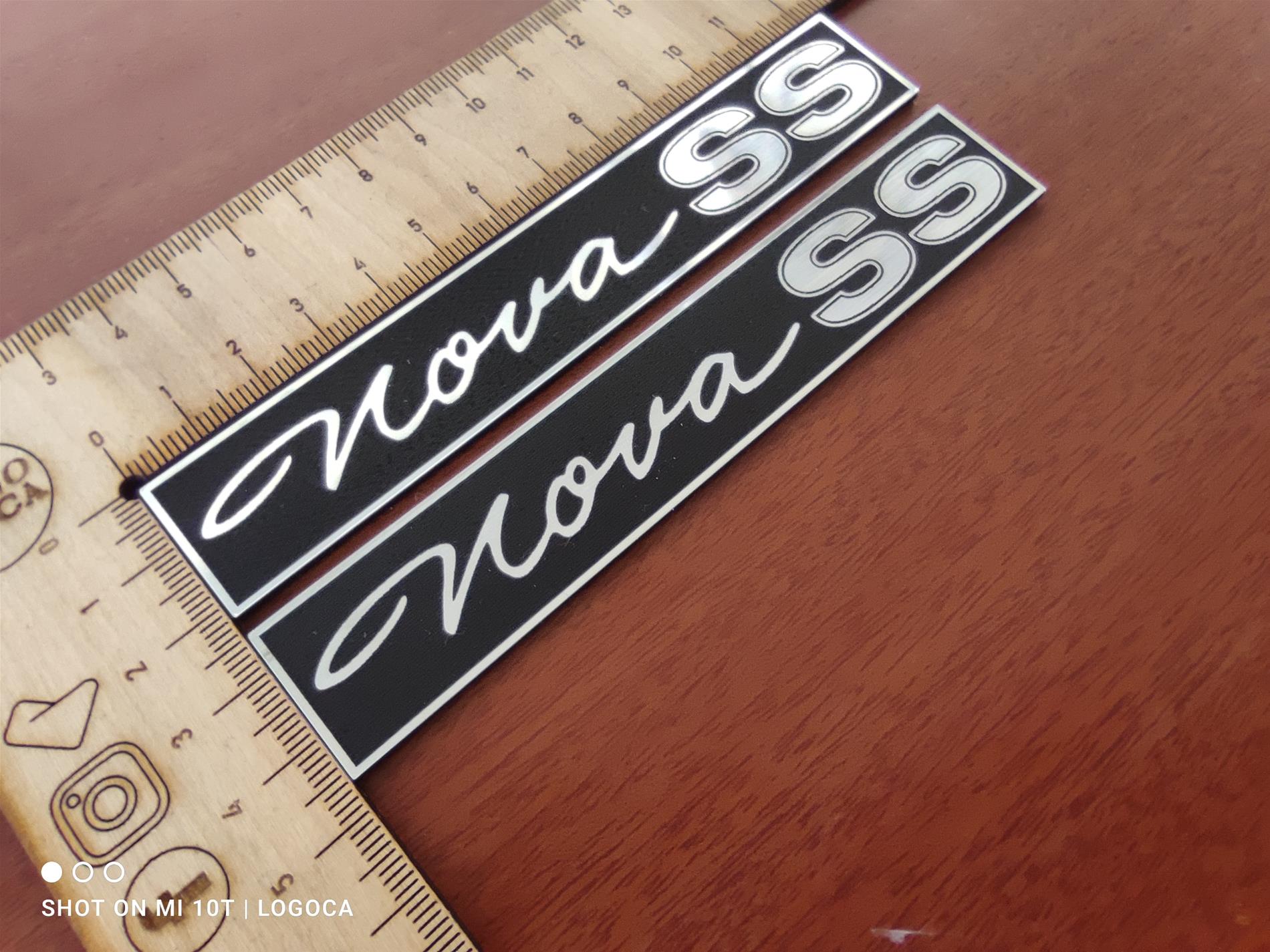 Chevrolet novass sticker logo