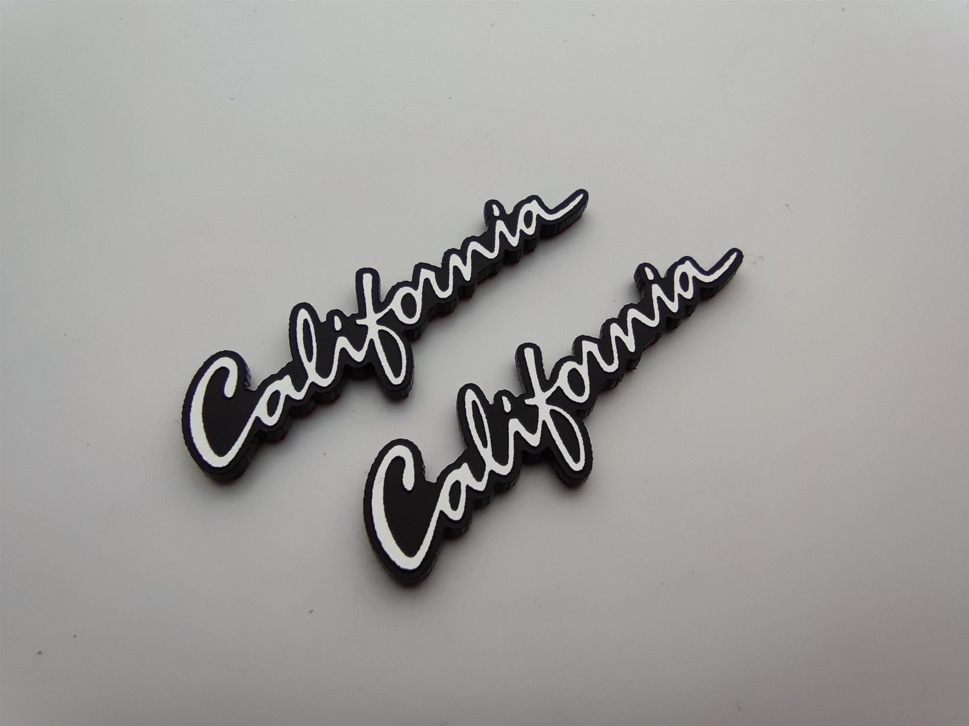 California plastik etiket - Resim 2