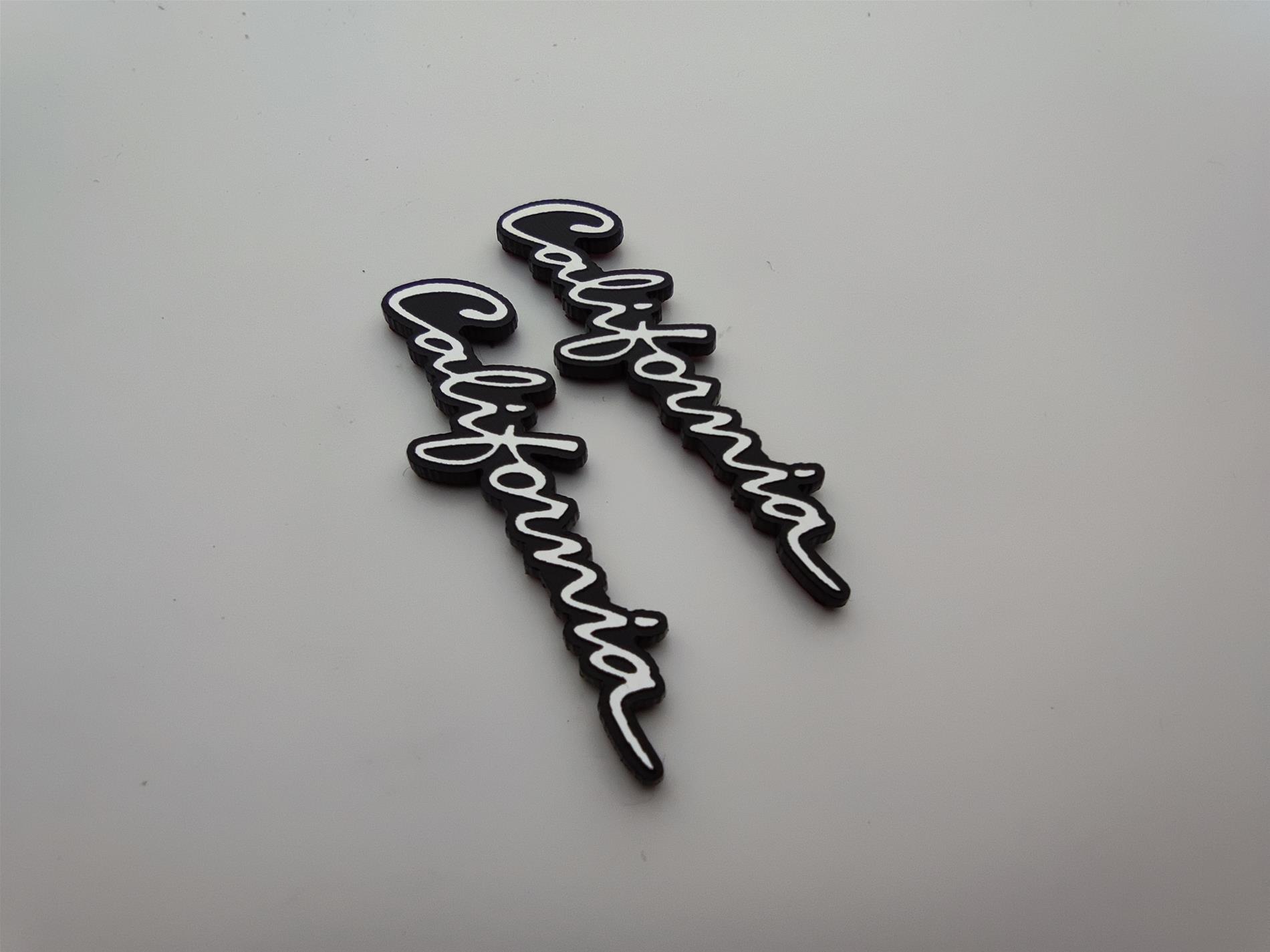 California plastik etiket - Resim 3