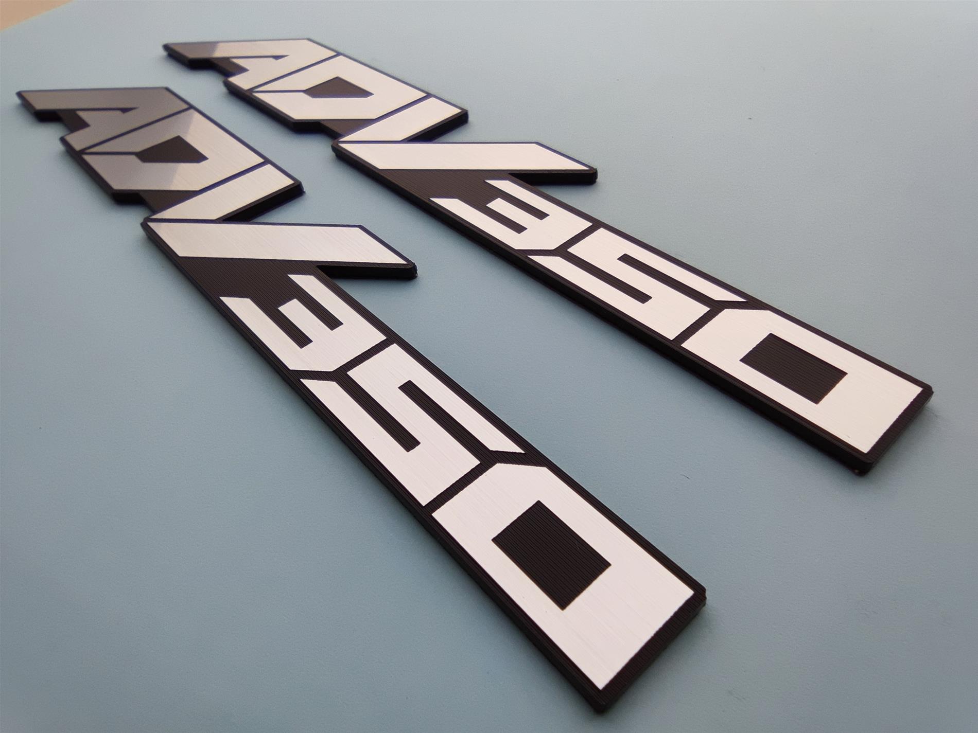 Honda Adv350  plastik sticker etiket  motor yazısı - Resim 3