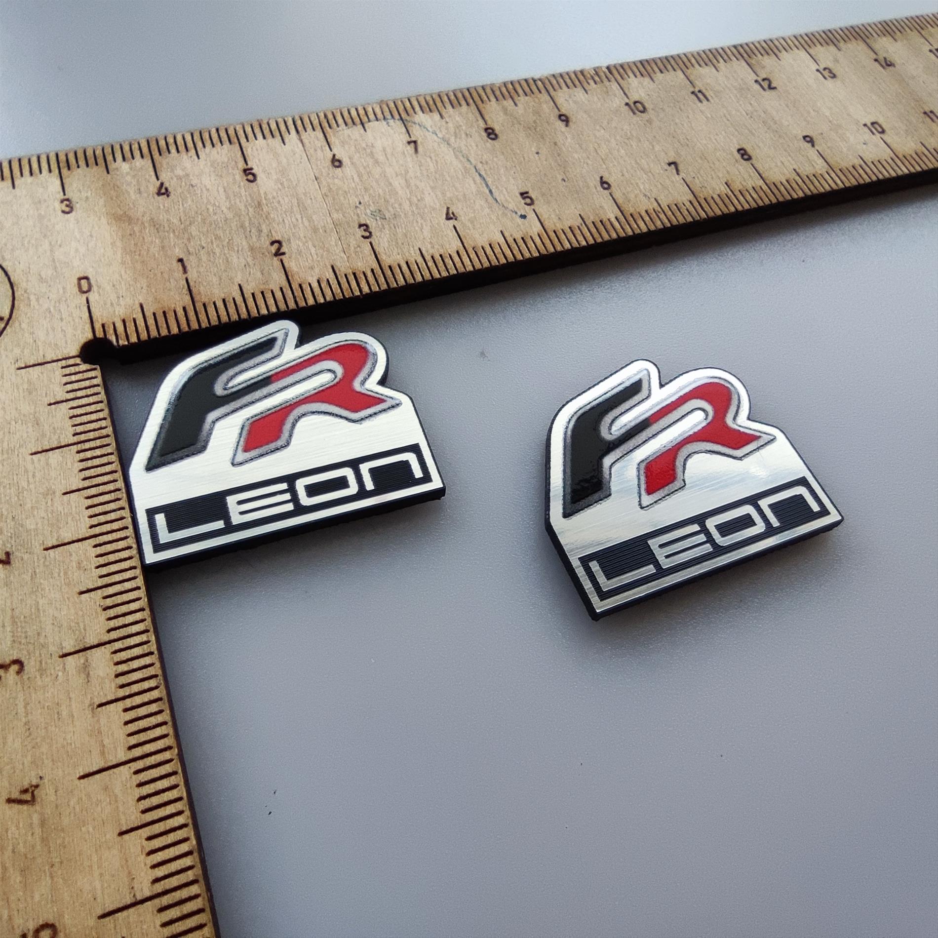 2 adet Seat FR Etiket Leon , Seat veya ibiza Yazı seçenekli - Resim 2