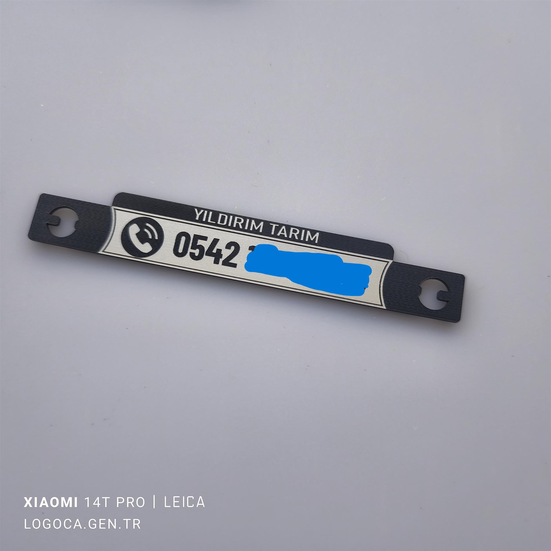 Araç içi Vantuzlu isimli Numaratör size özel telefon numaralığı - Resim 3