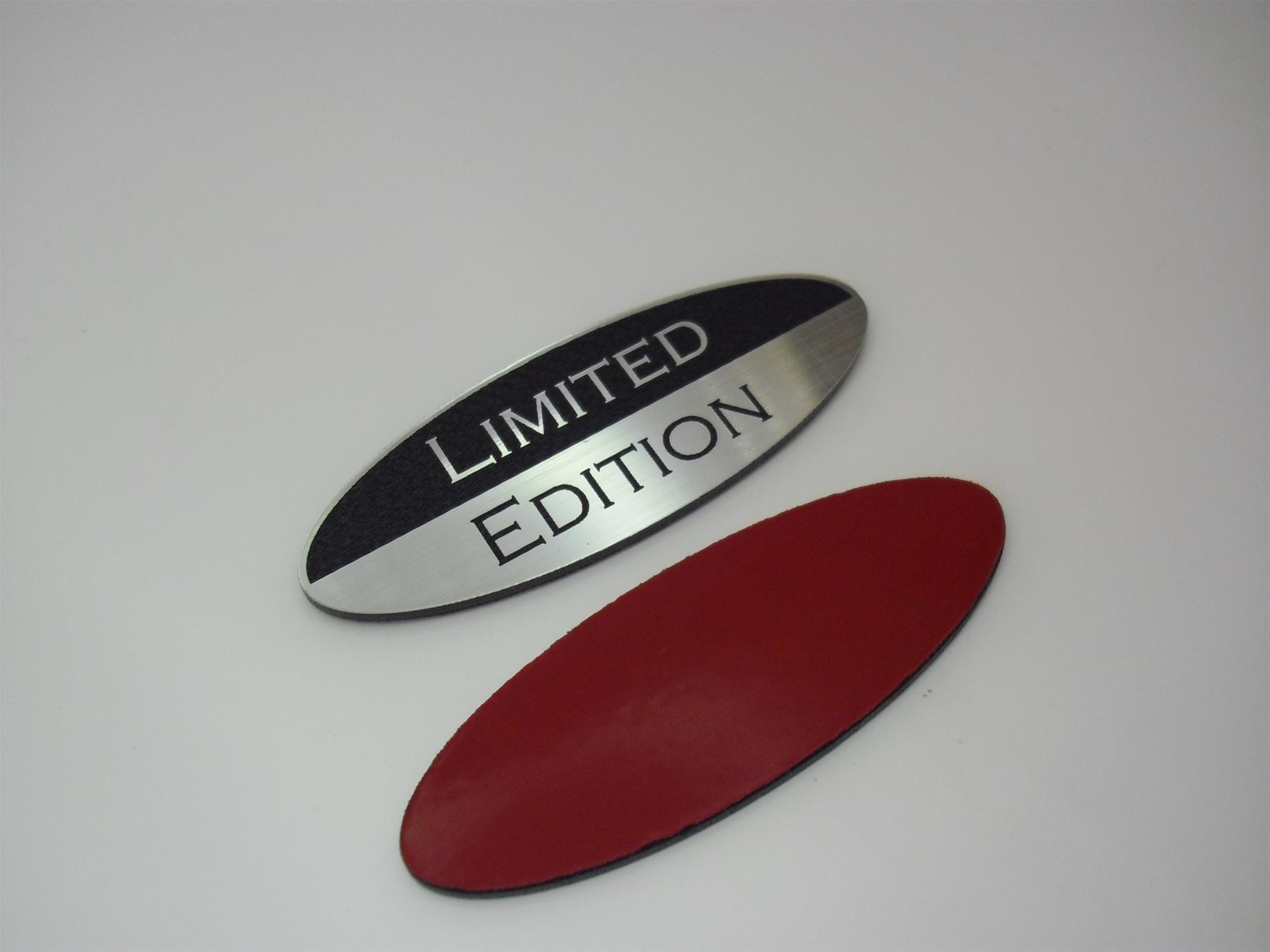 Limited Edition Oval Etiket