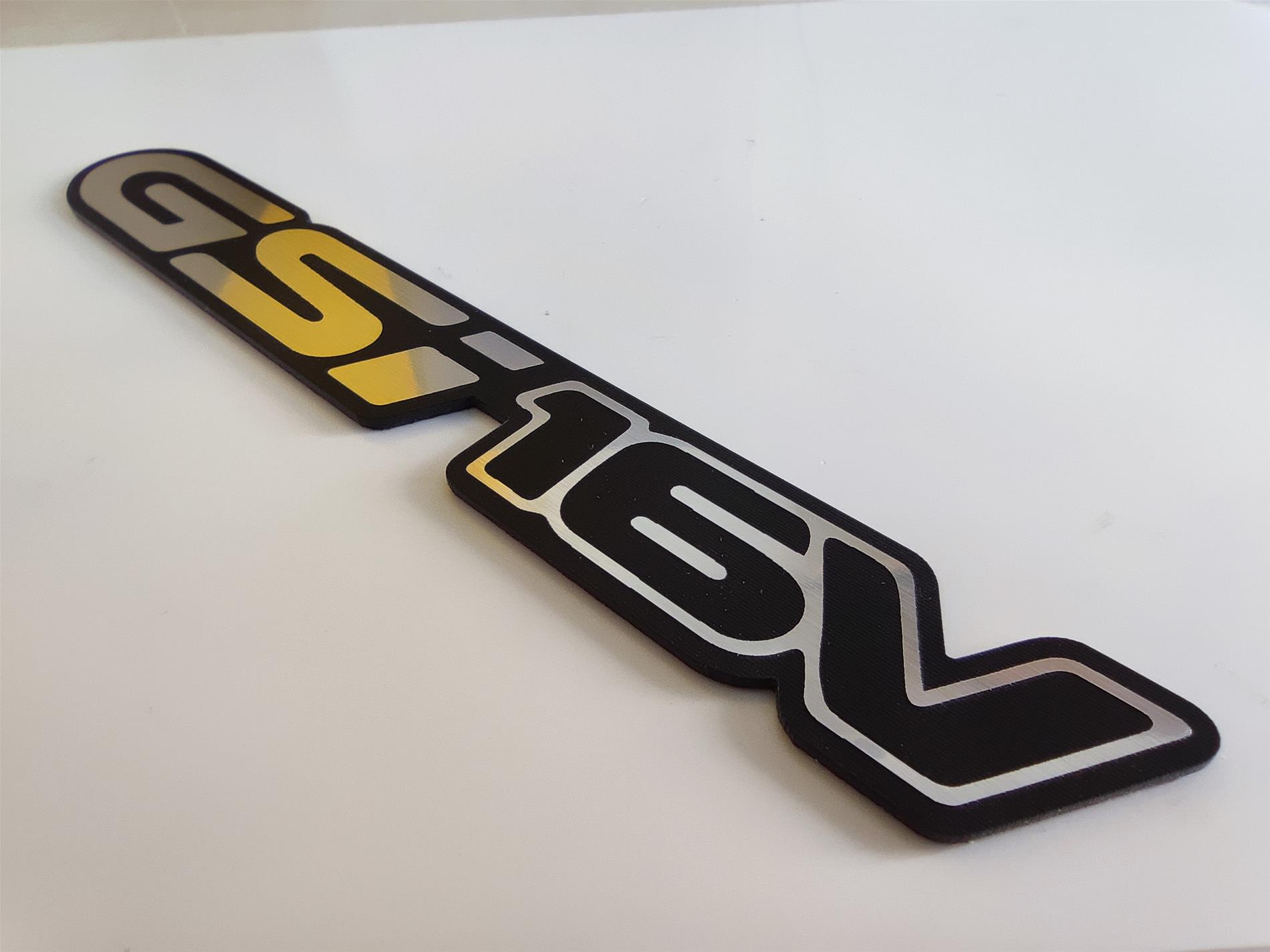 Opel Corsa GSI 16v Etiket Bagaj yazısı - Resim 2