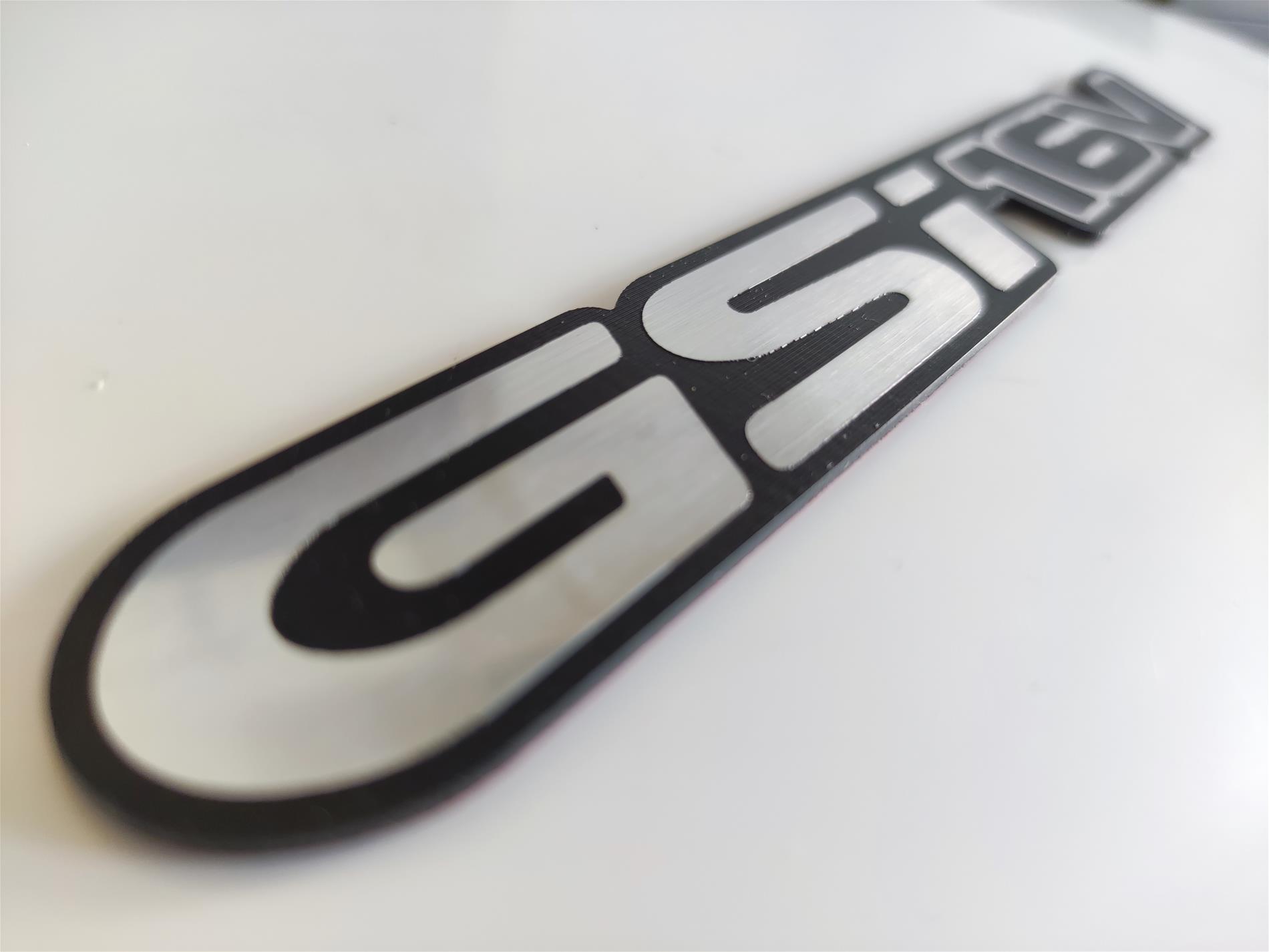 Opel Corsa GSI 16v Etiket Bagaj yazısı - Resim 3